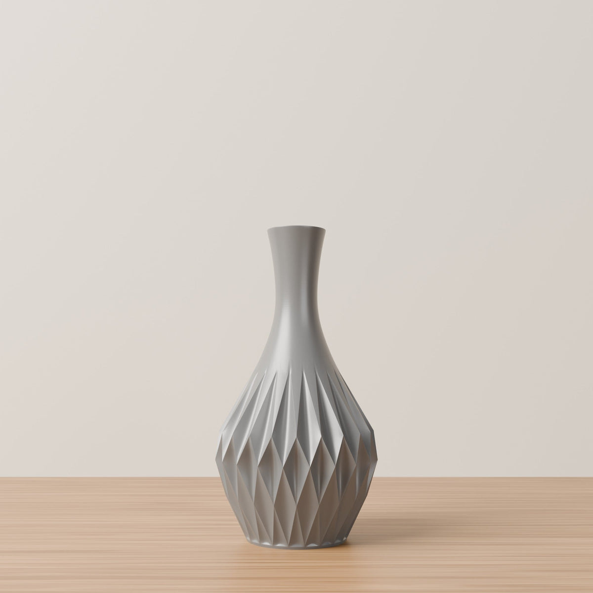 Bracciano Faceted Bottle Vase – Modern Sculptural Vase - Northern Foundry