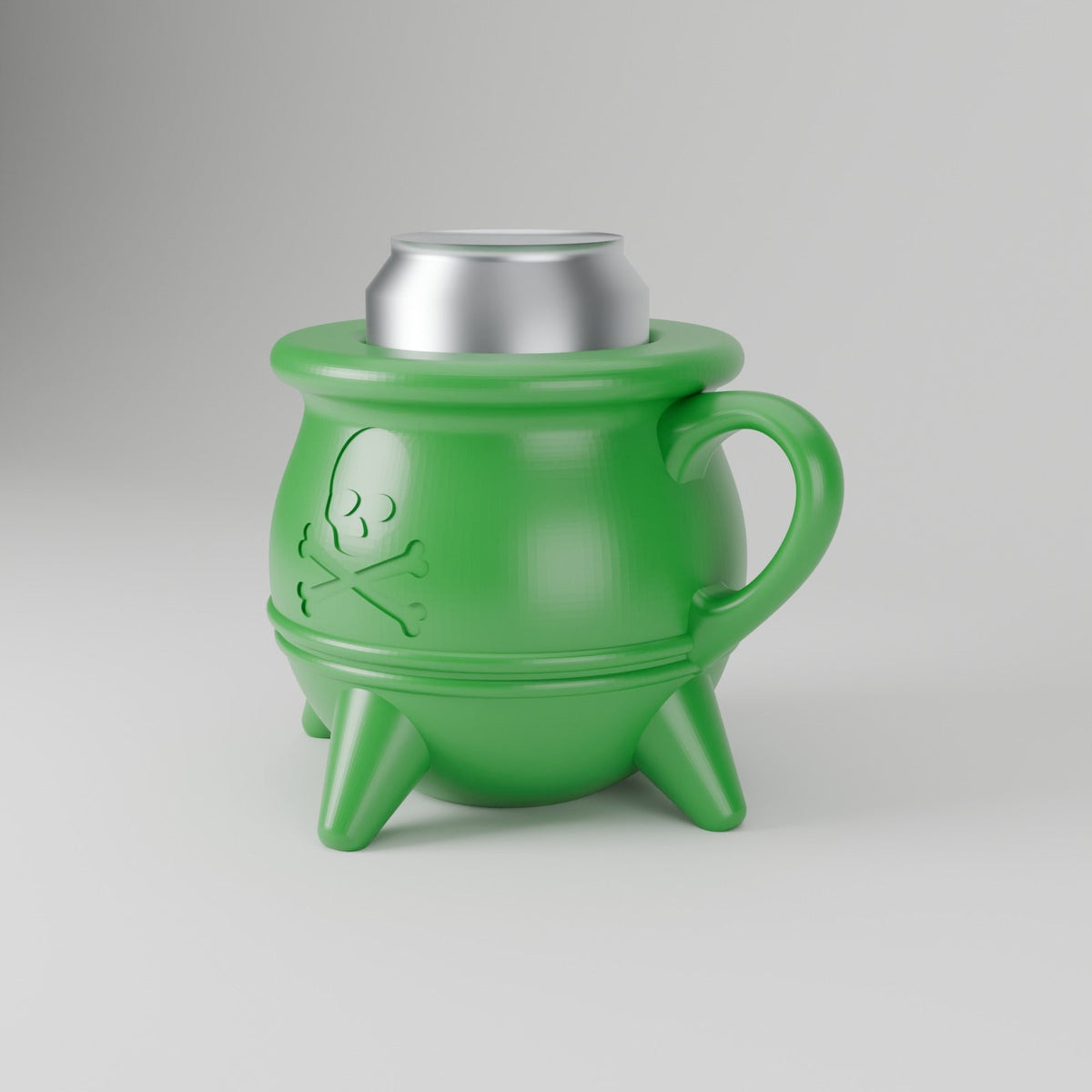 Cauldron Can Holder – Witch's Cauldron Can Koozie with Handle, Halloween Drink Holder - Northern Foundry