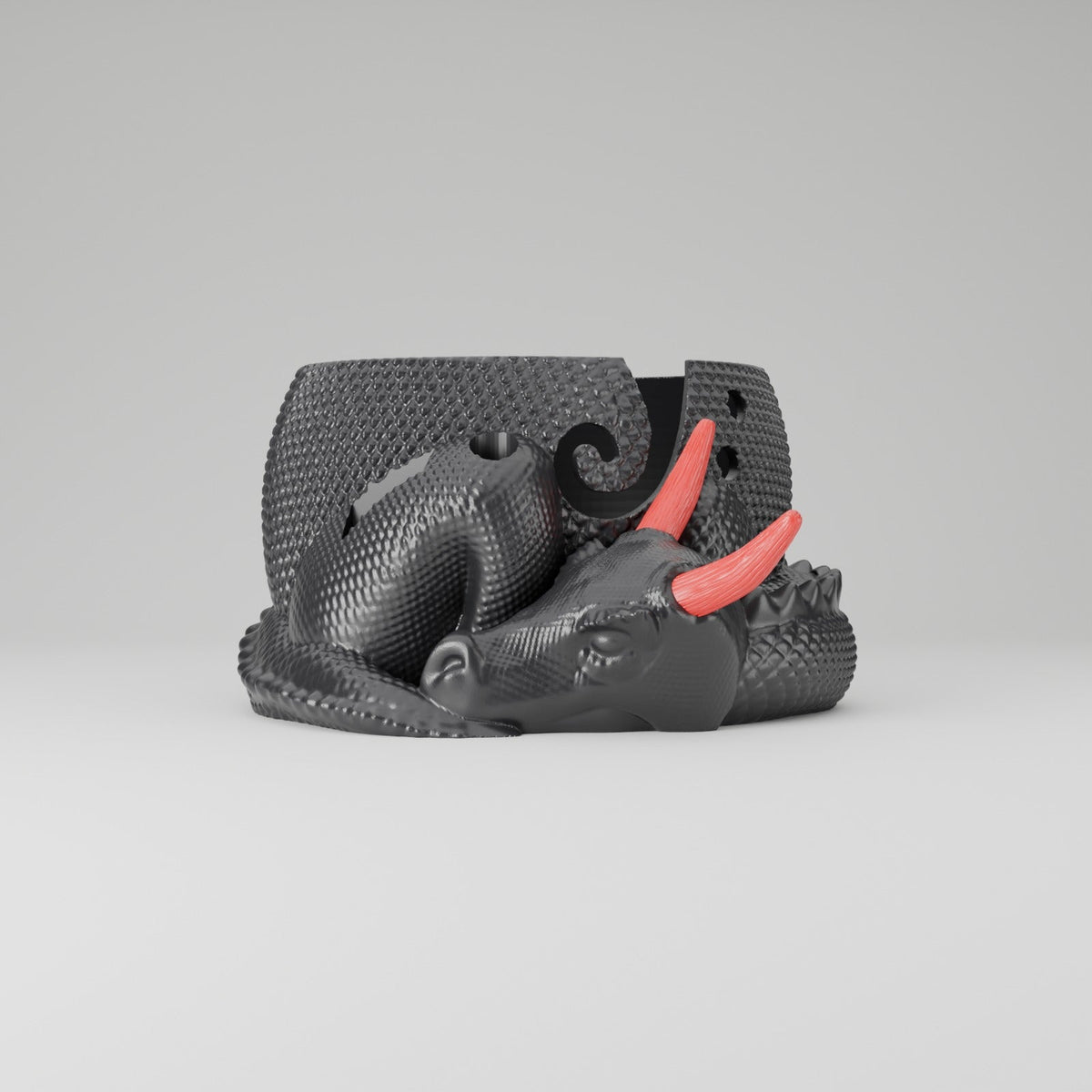 Dragon Yarn Bowl – Knitting & Crochet Yarn Holder - Northern Foundry