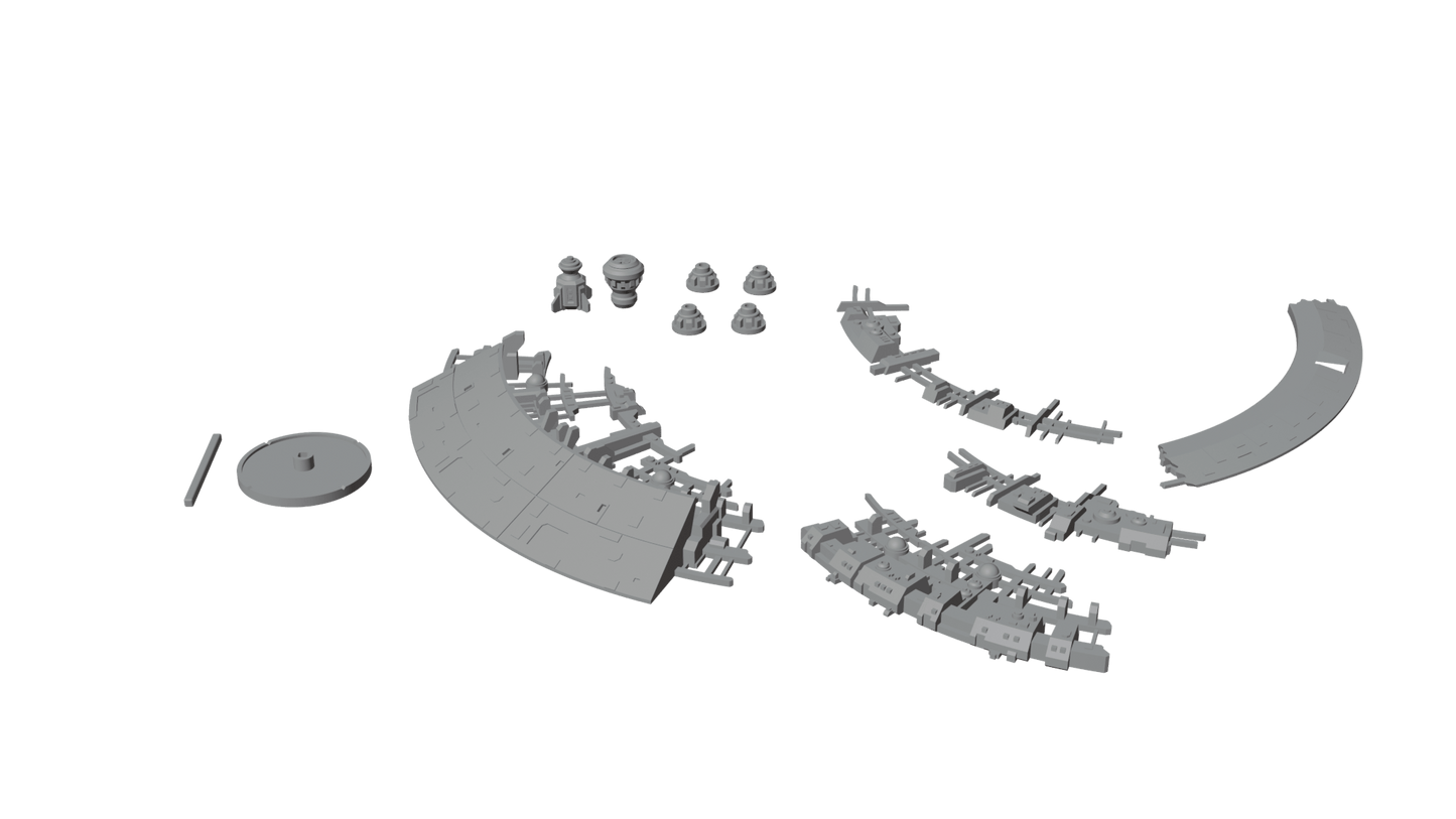 Orbital Battlefield | Space Station Wreckage & Scatter | Fat Dragon Games | Battlefront Valkyrie - Northern Foundry