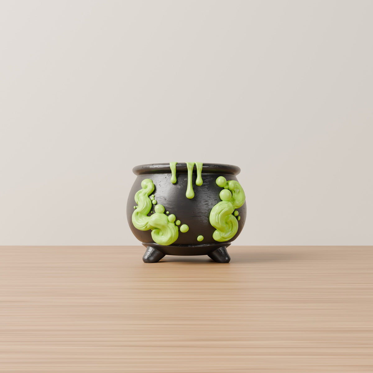 Witch Cauldron Pot – Bubbling Potion Halloween Planter & Candy Bowl - Northern Foundry