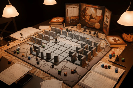 28mm Infinite Corridor Looping Dungeon Terrain - Northern Foundry