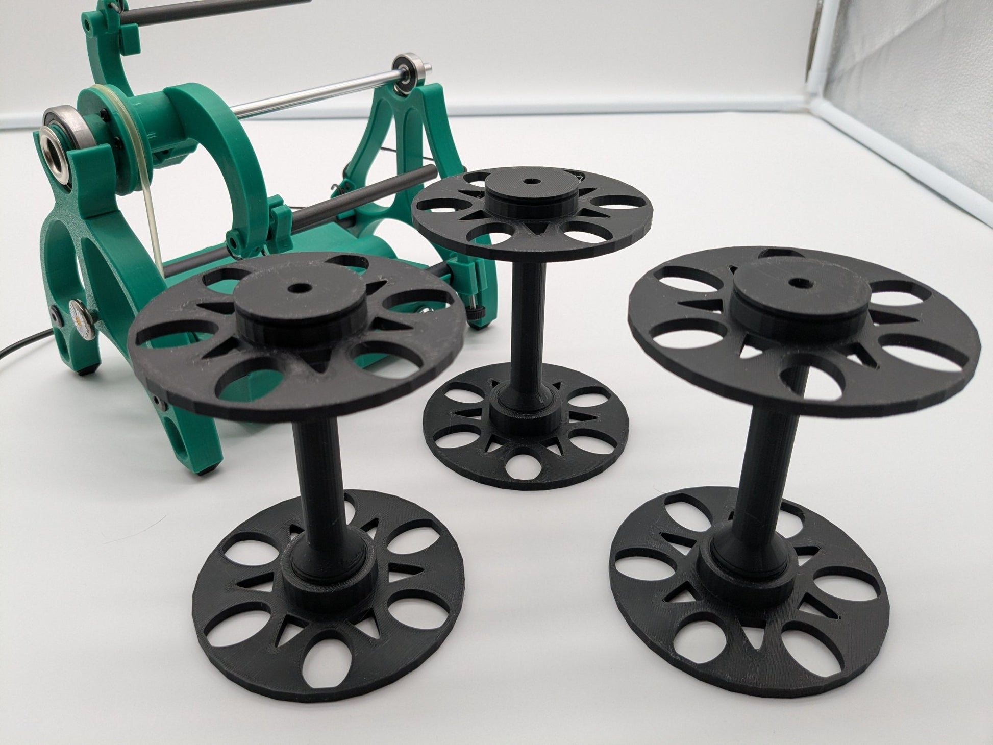 3-Pack Electric Spinner Bobbins: Fits 6mm Shafts (110.5mm)
