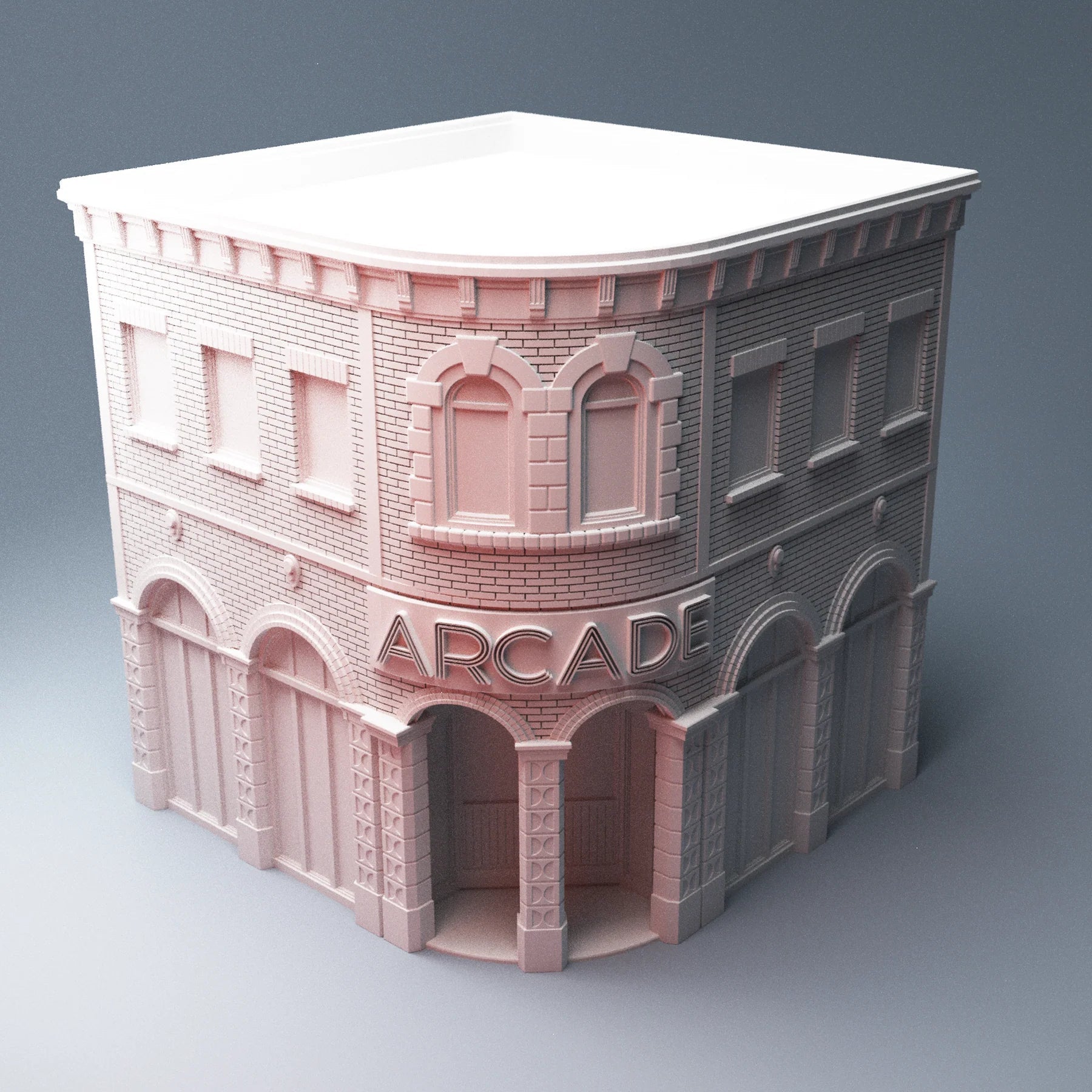 40mm Heroic Urban Entertainment District Terrain: Theater & Arcade