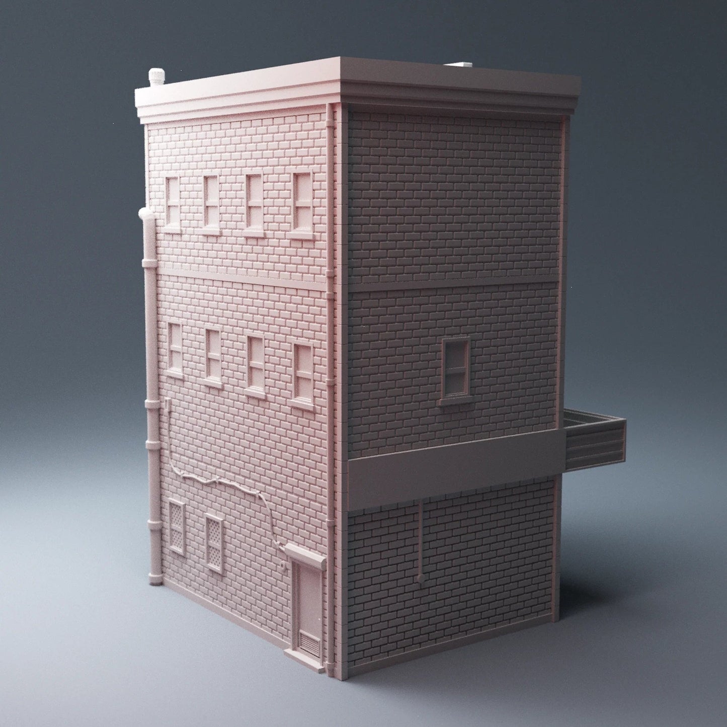 40mm Heroic Urban Entertainment District Terrain: Theater & Arcade