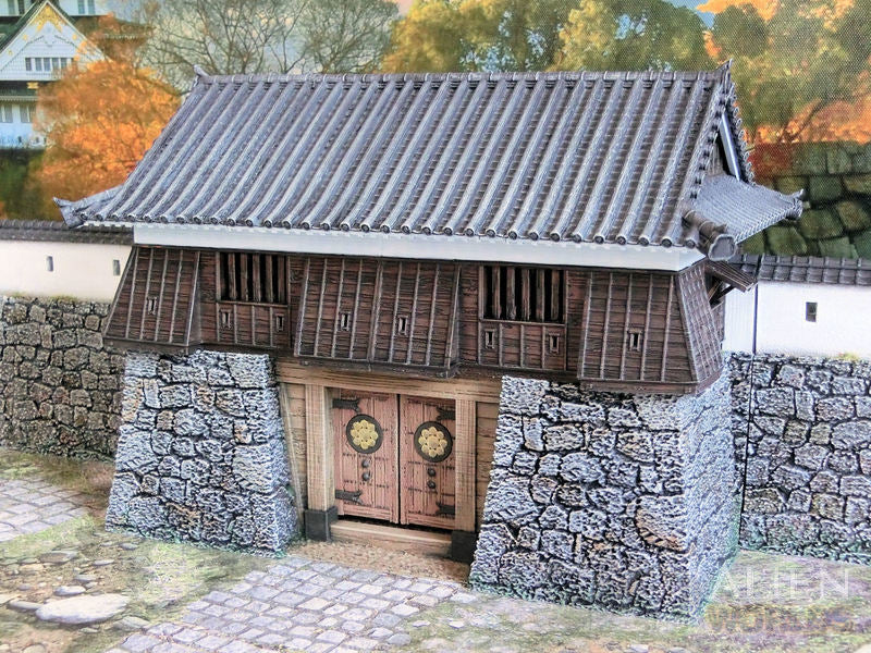 Samurai Castle Gatetower painted - Northern Foundry