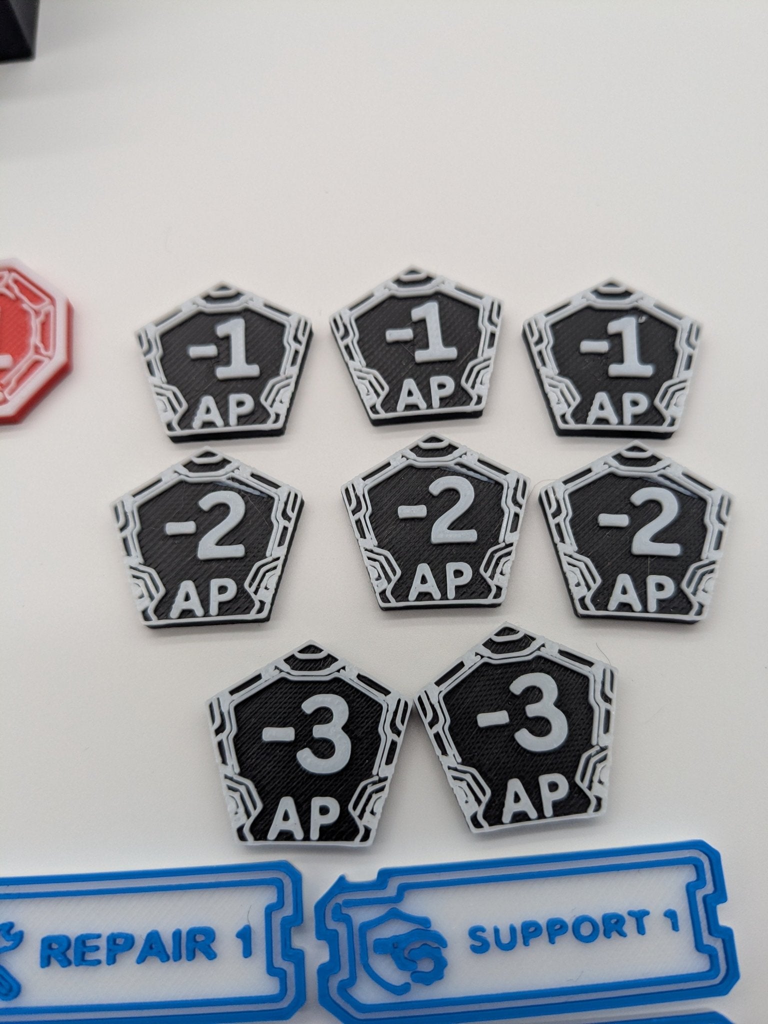 58-Piece Premium Token Set Compatible with Gundam TCG