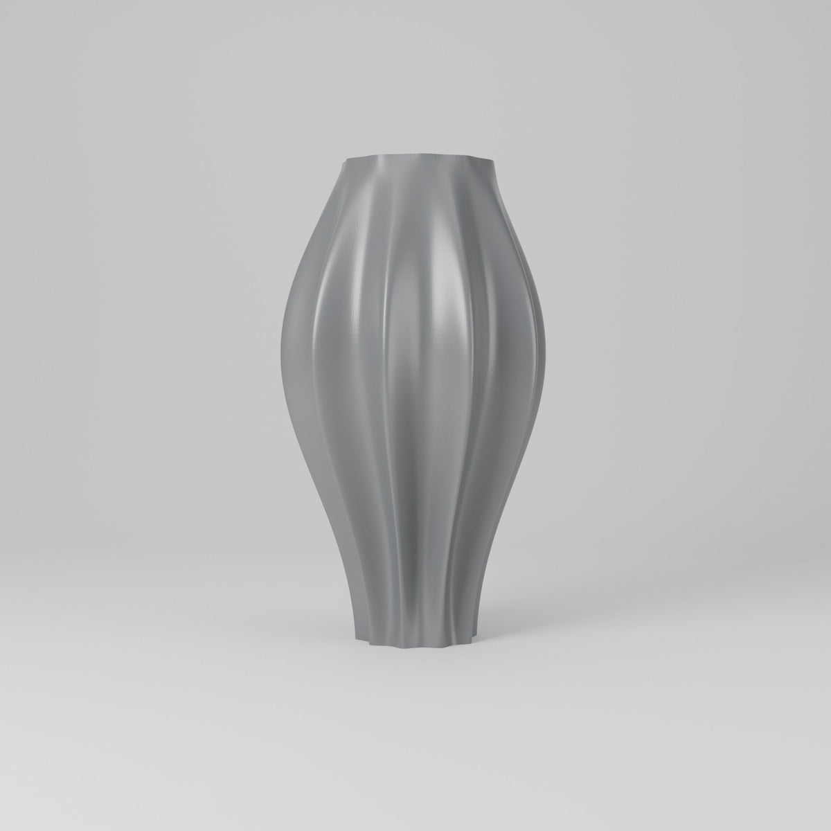 Algo Wavy Flower Vase – Modern Sculptural Vase - Northern Foundry