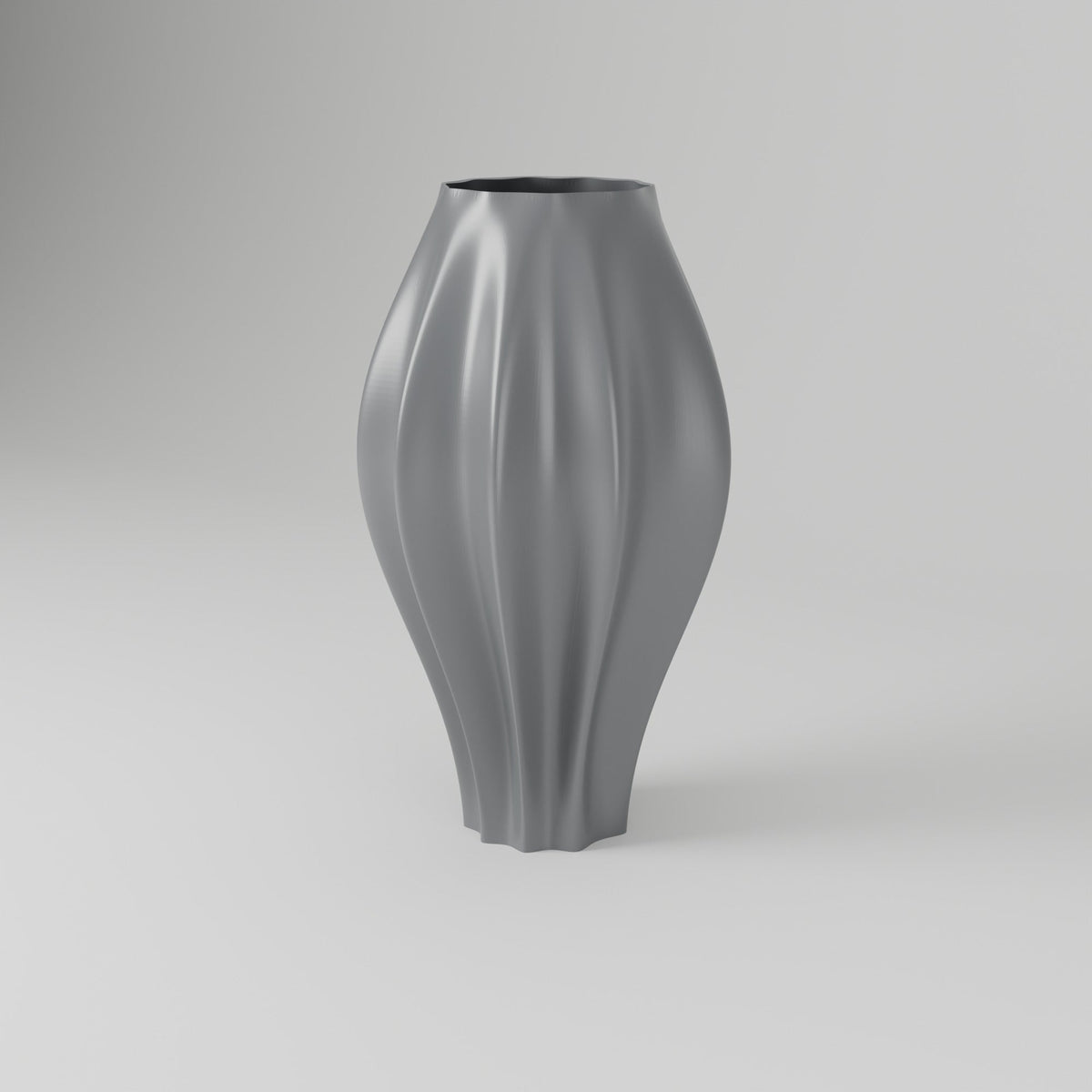Algo Wavy Flower Vase – Modern Sculptural Vase - Northern Foundry