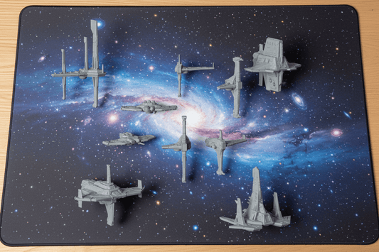 Alliance Carrier Strike Group | Terra Union Space Fleet | Heavy Carriers & Fighter Squadrons | 1:128 Scale Billion Suns Miniatures - Northern Foundry