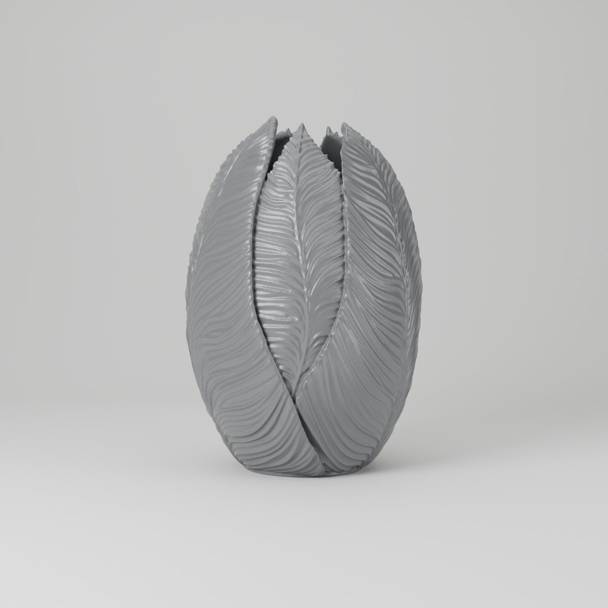 Apulia Leaf Flower Vase – Modern Sculptural Vase - Northern Foundry