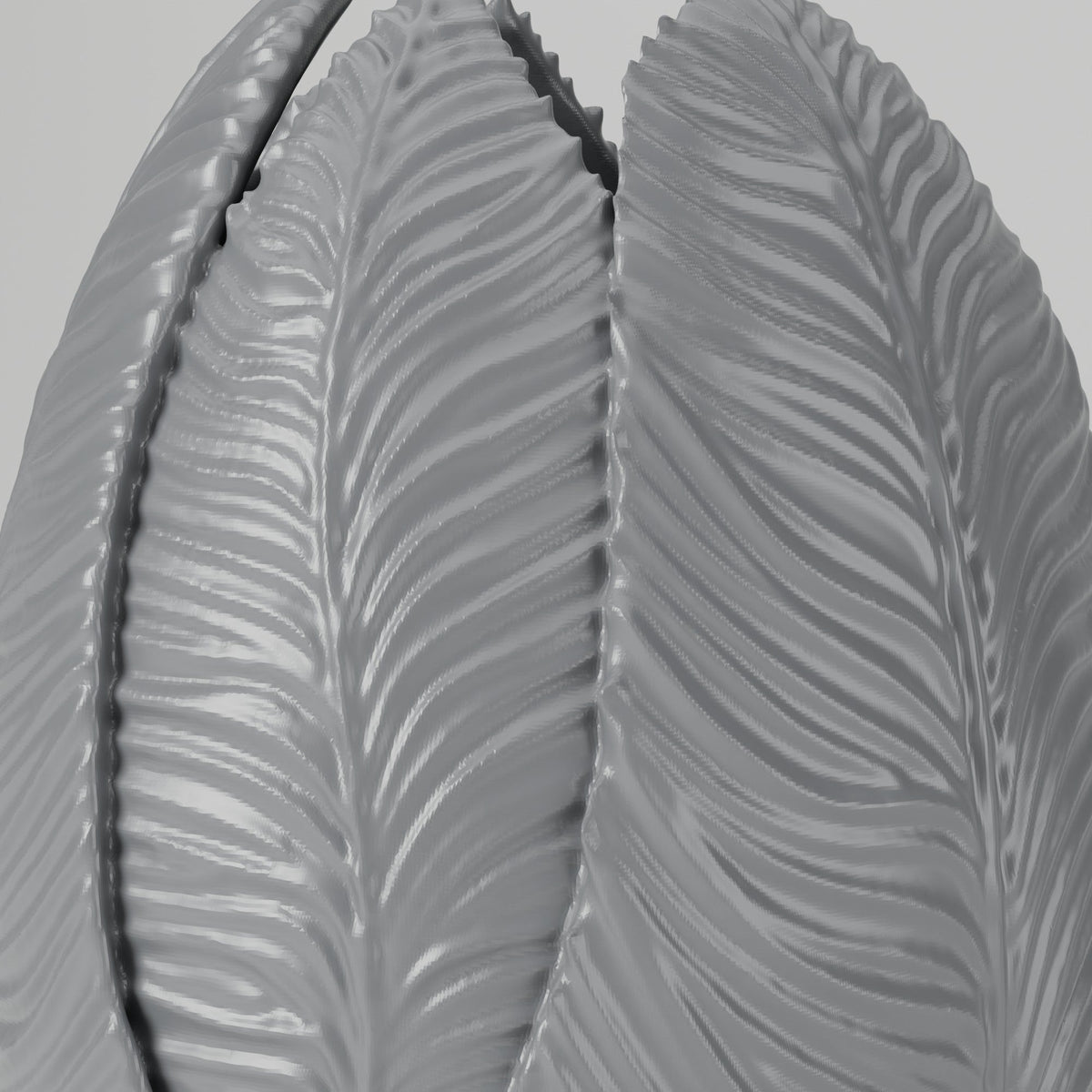 Apulia Leaf Flower Vase – Modern Sculptural Vase - Northern Foundry