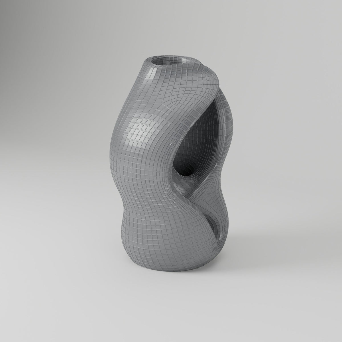 Aureon Twisted Sculptural Vase – Modern Sculptural Vase - Northern Foundry