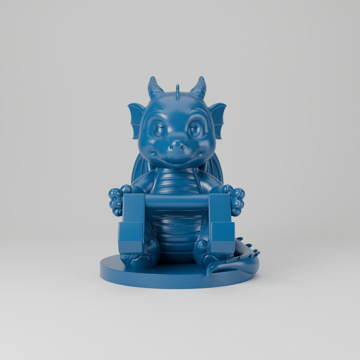 Baby Dragon Phone Stand – Fantasy Desk Phone Holder - Northern Foundry