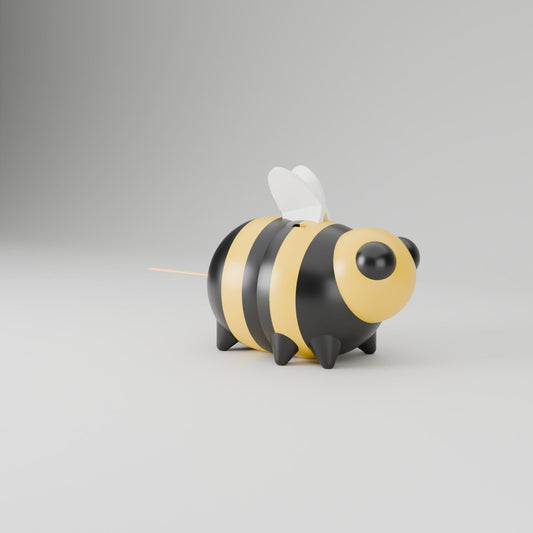 Bee Toothpick Holder – Cute Bumble Bee Toothpick Dispenser for Kitchen and Table - Northern Foundry
