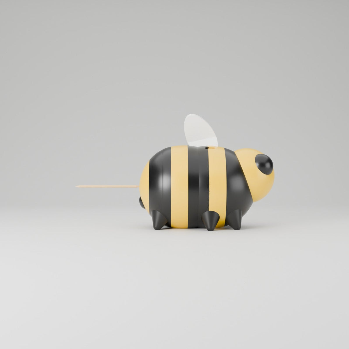 Bee Toothpick Holder – Cute Bumble Bee Toothpick Dispenser for Kitchen and Table - Northern Foundry