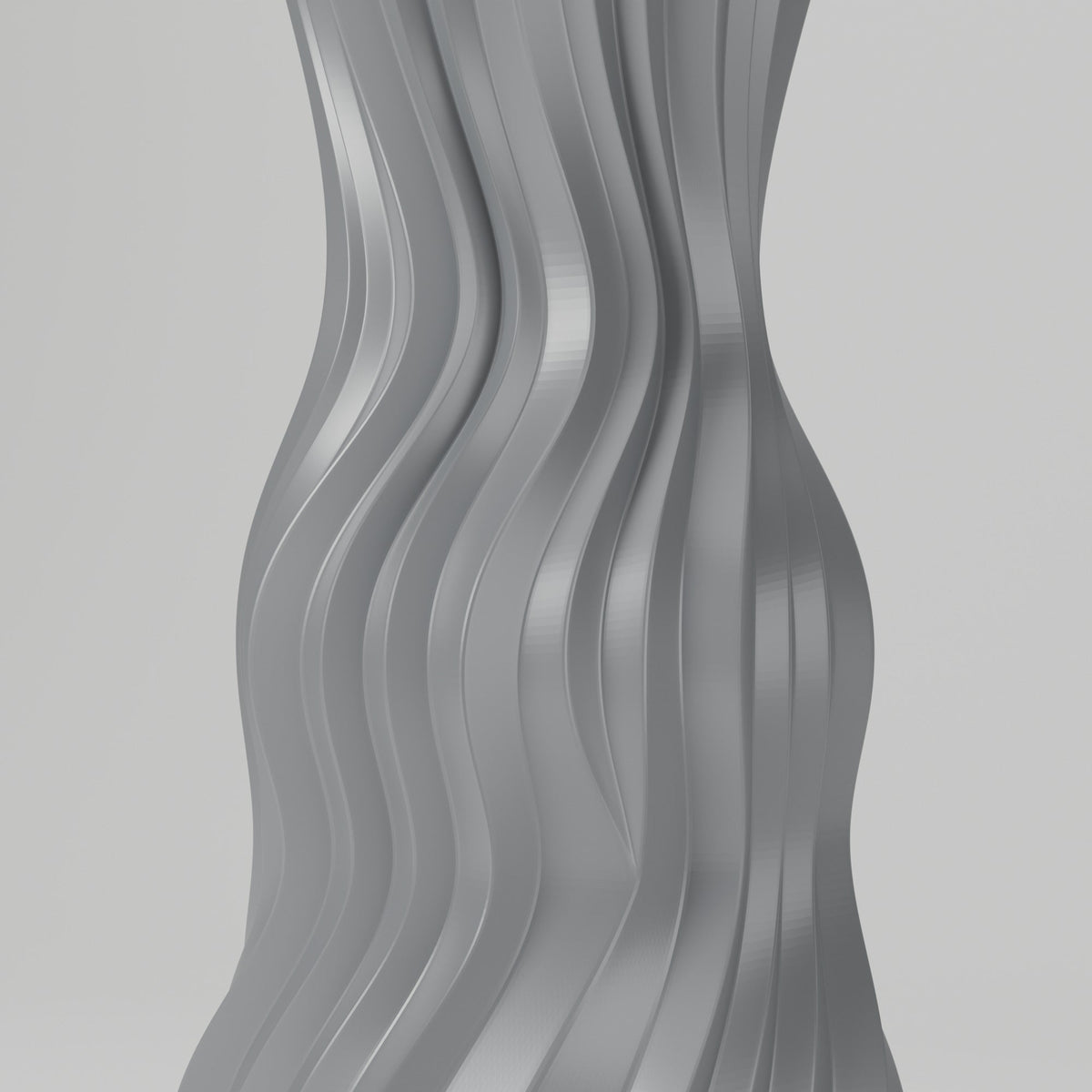 Belluno Wavy Flower Vase – Modern Sculptural Vase - Northern Foundry