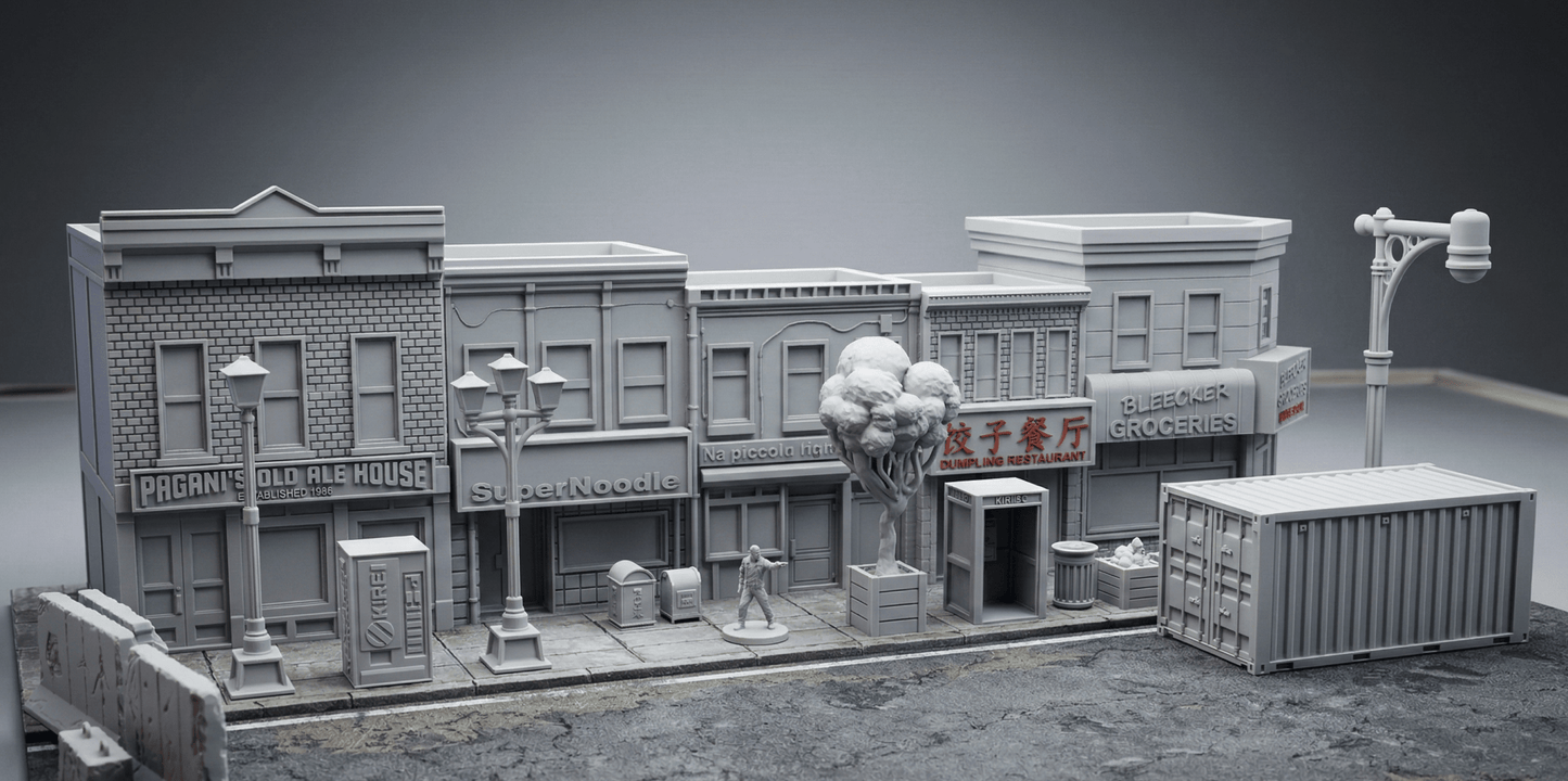 Dumpling Shop 40mm tabletop terrain building