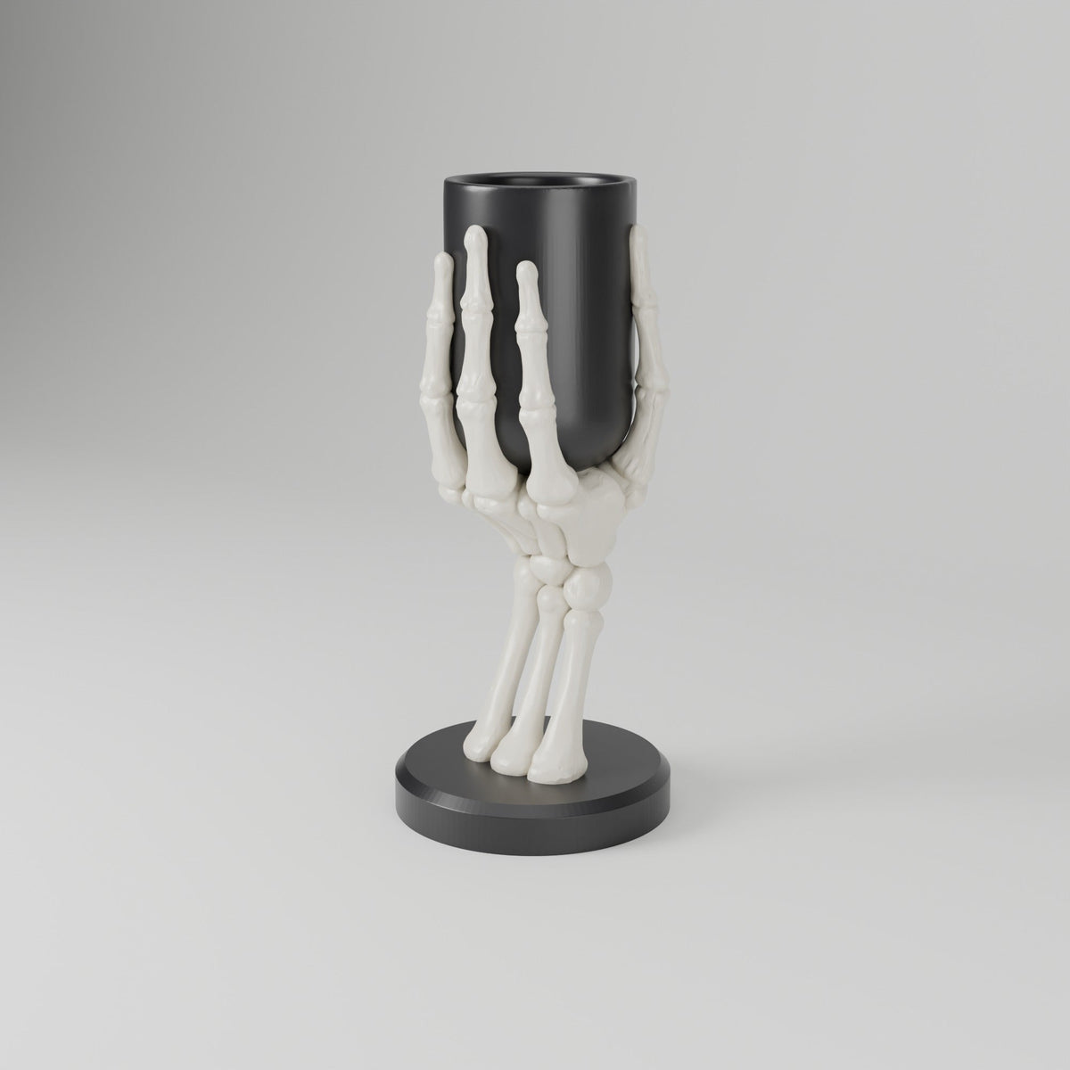 Bone Grip Vase – Skeleton Hand Halloween Decor - Northern Foundry