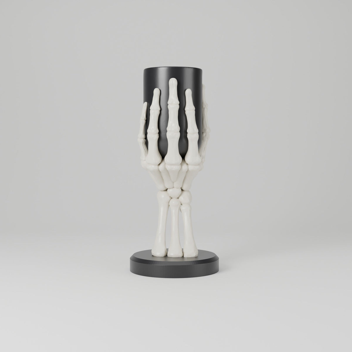 Bone Grip Vase – Skeleton Hand Halloween Decor - Northern Foundry