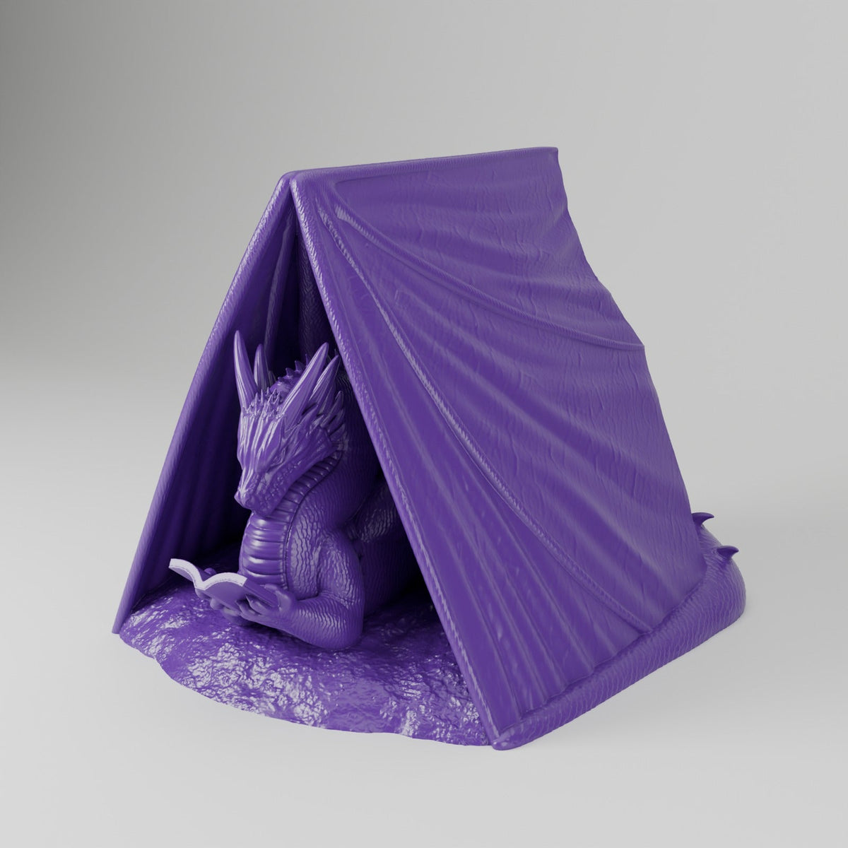 Book Wyrm Page Holder – Dragon Tent Book Rest That Saves Your Page - Northern Foundry