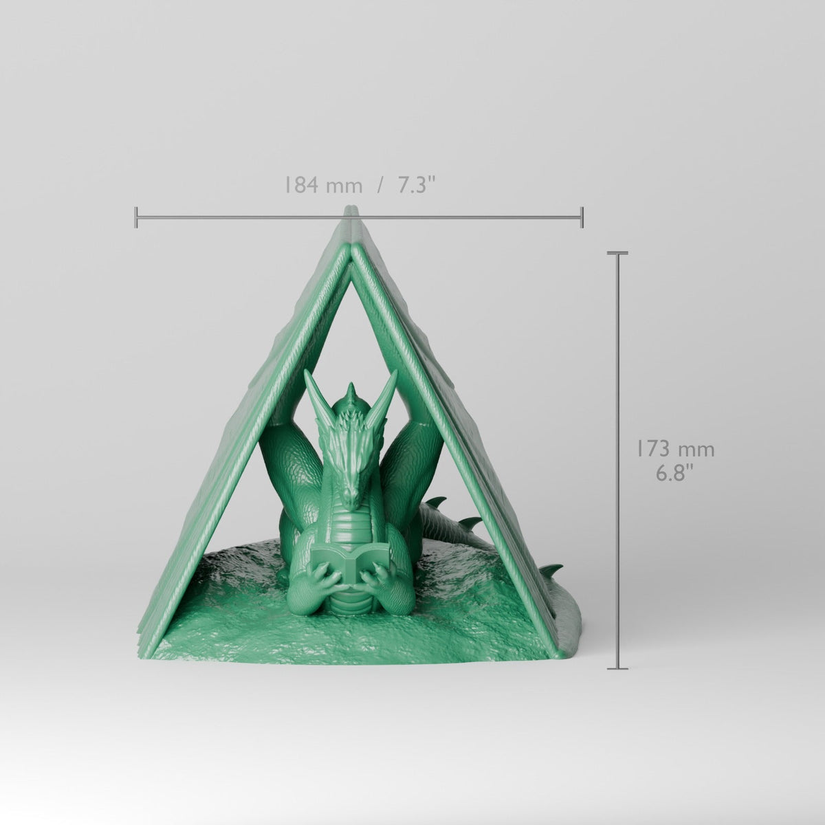 Book Wyrm Page Holder – Dragon Tent Book Rest That Saves Your Page - Northern Foundry