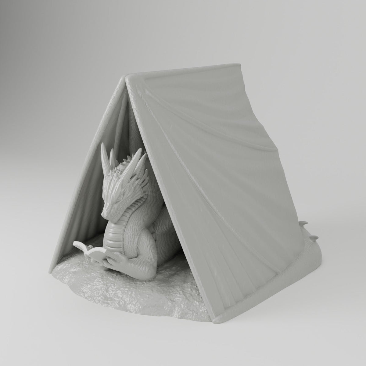 Book Wyrm Page Holder – Dragon Tent Book Rest That Saves Your Page - Northern Foundry