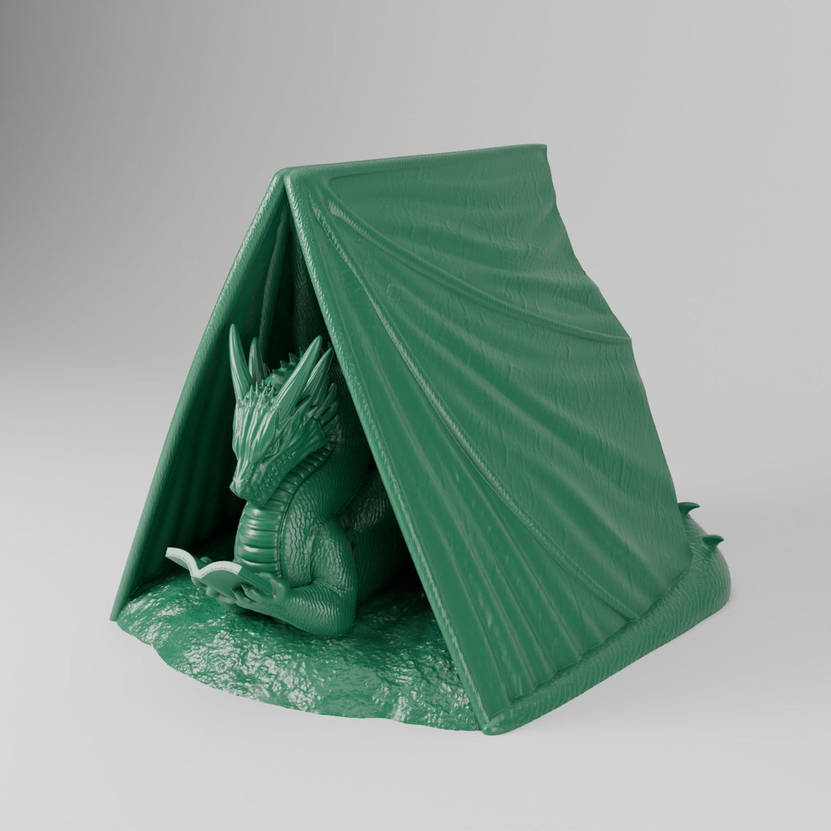 Book Wyrm Page Holder – Dragon Tent Book Rest That Saves Your Page - Northern Foundry