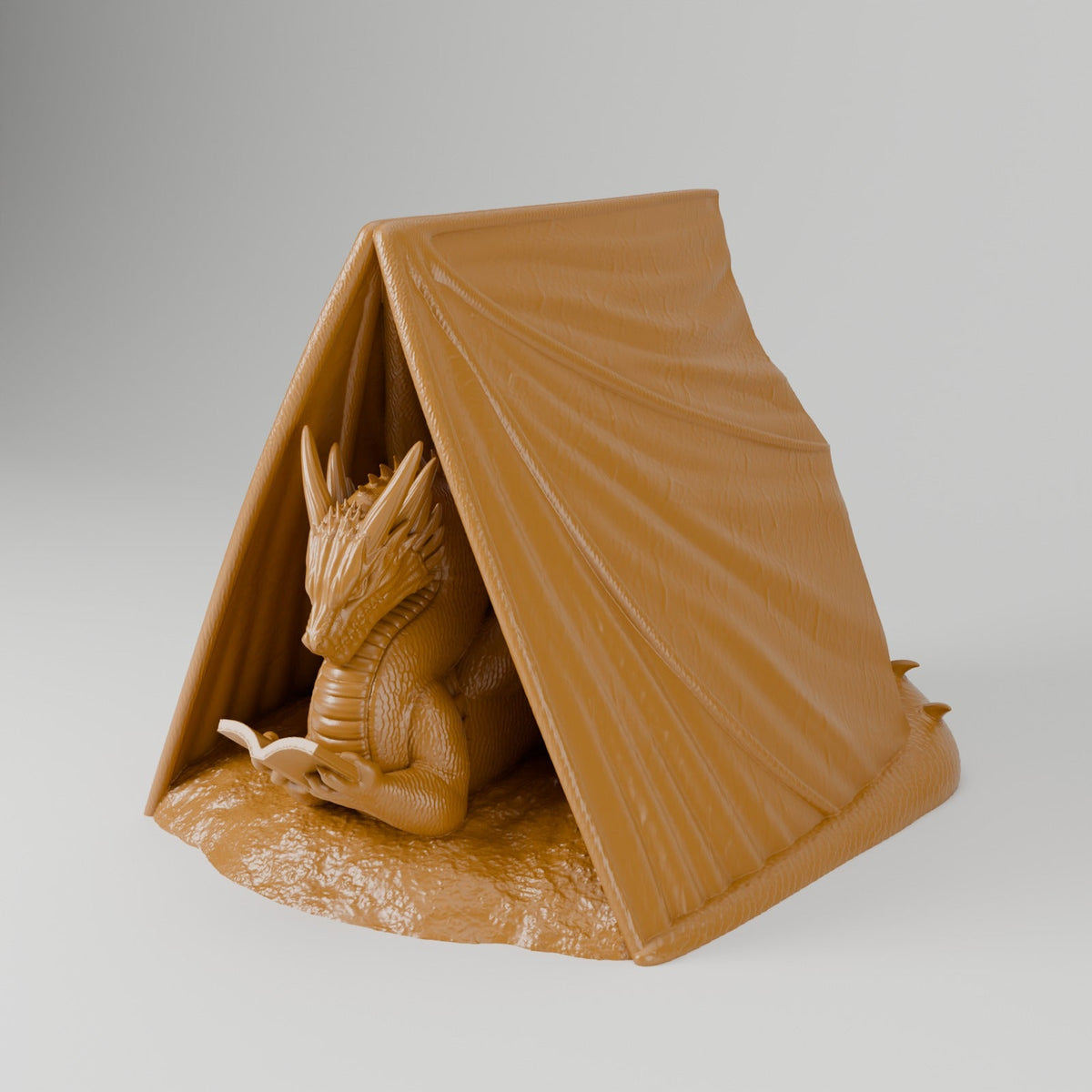 Book Wyrm Page Holder – Dragon Tent Book Rest That Saves Your Page - Northern Foundry