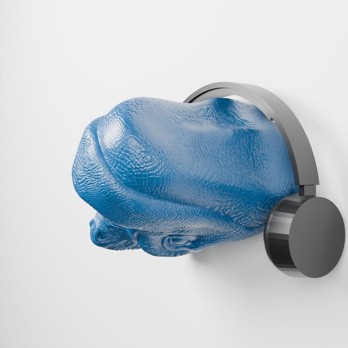 Brachiosaurus Head Wall Mount – Dinosaur Headphone Holder - Northern Foundry