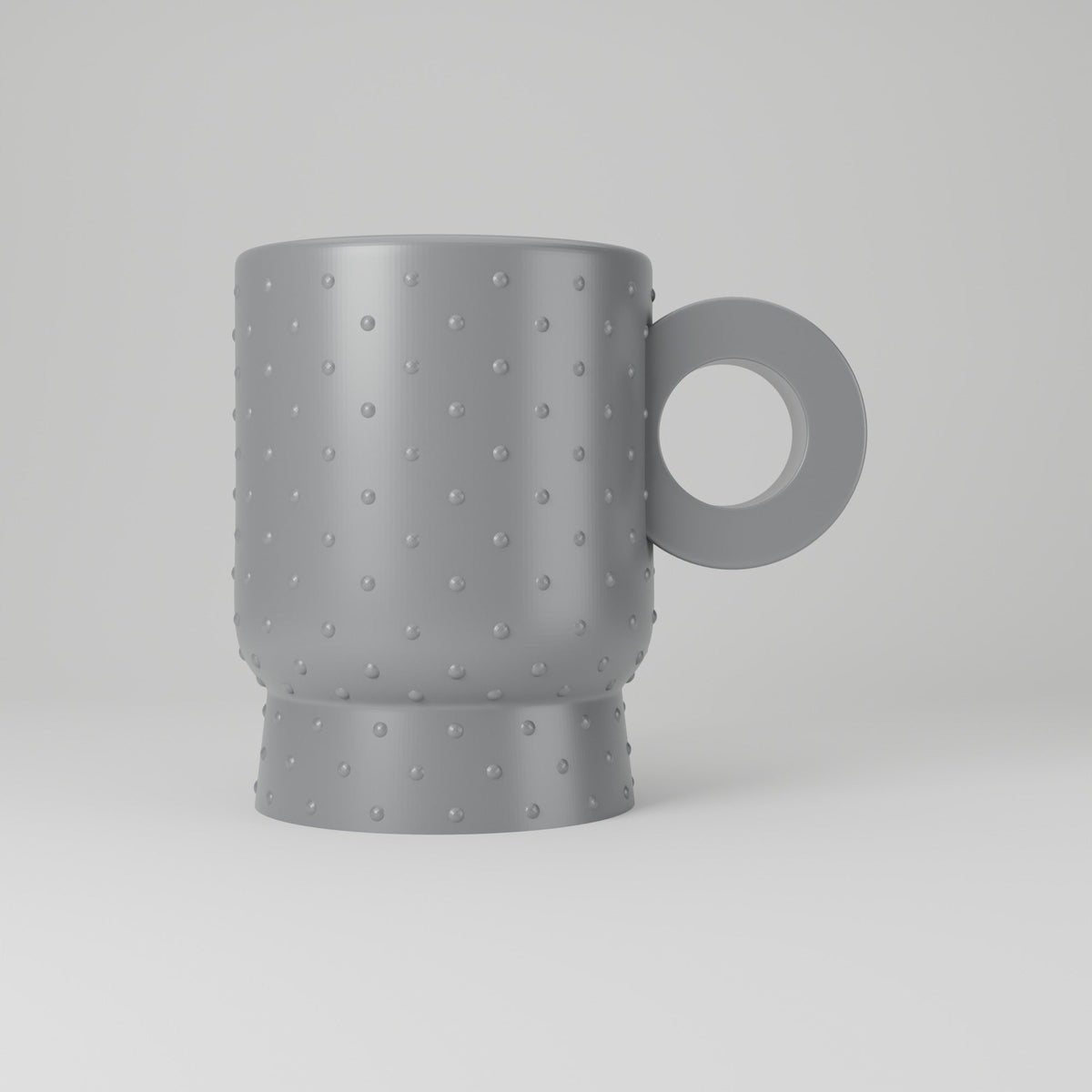 Bubble Loop Mug Vase – Modern Sculptural Vase - Northern Foundry