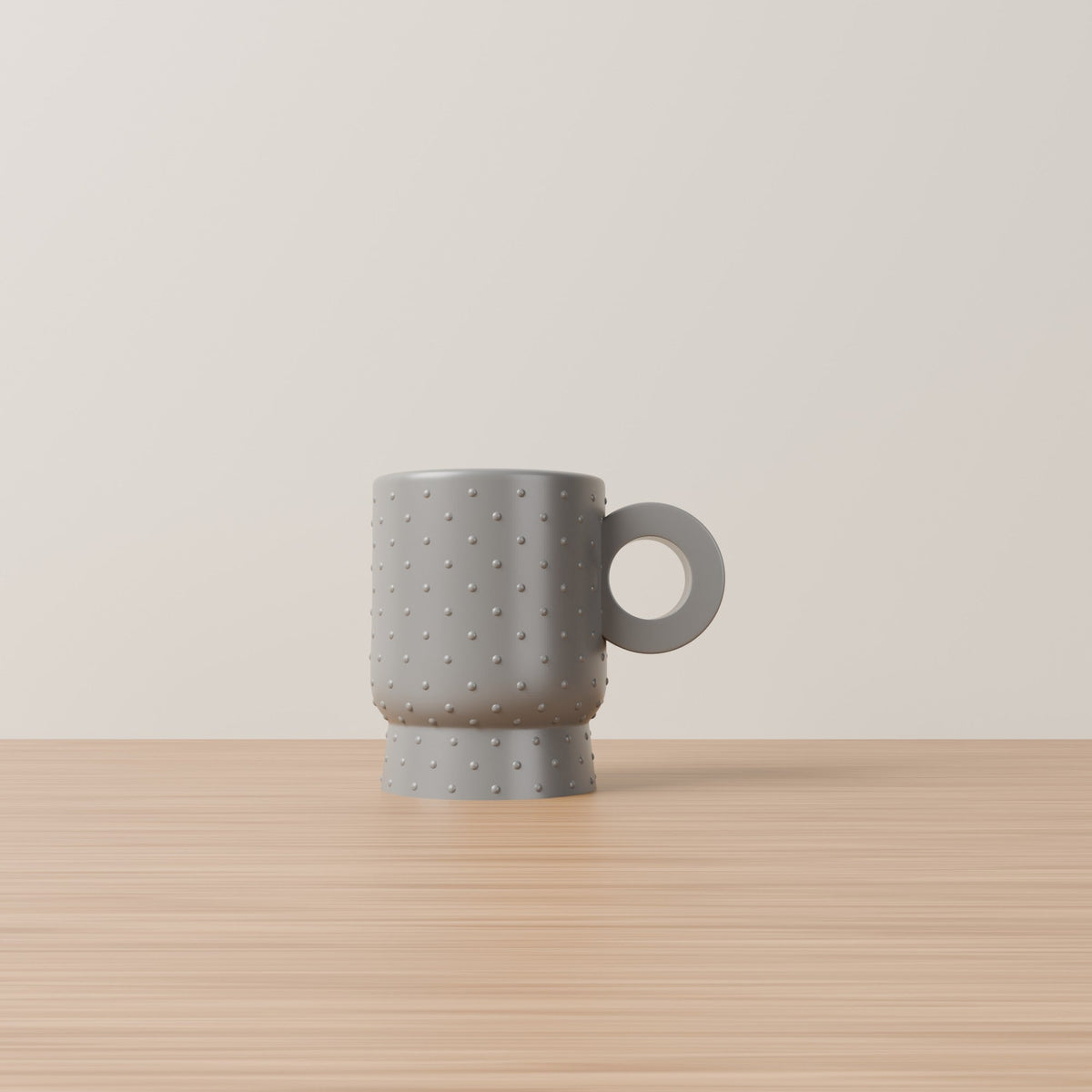 Bubble Loop Mug Vase – Modern Sculptural Vase - Northern Foundry