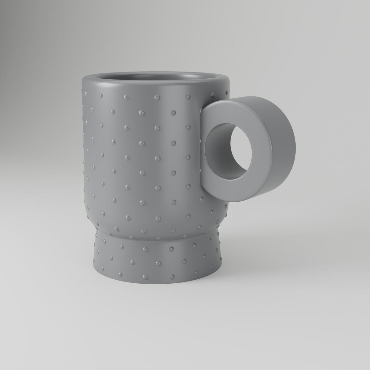 Bubble Loop Mug Vase – Modern Sculptural Vase - Northern Foundry
