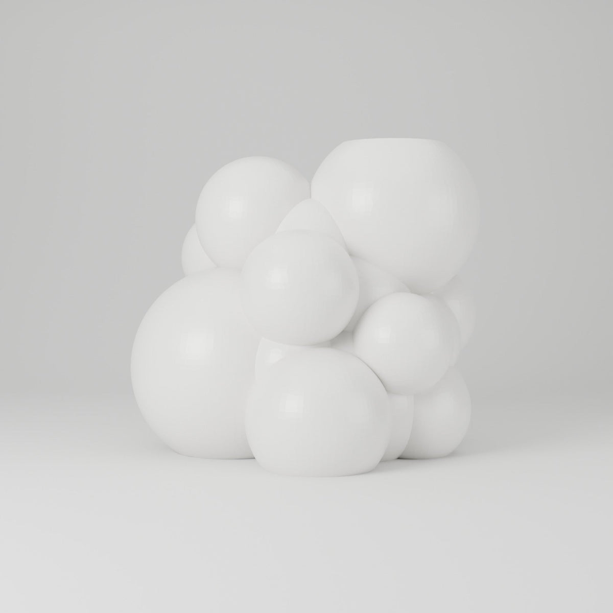 Bubble Sphere Cluster Vase – Modern Sculptural Vase - Northern Foundry