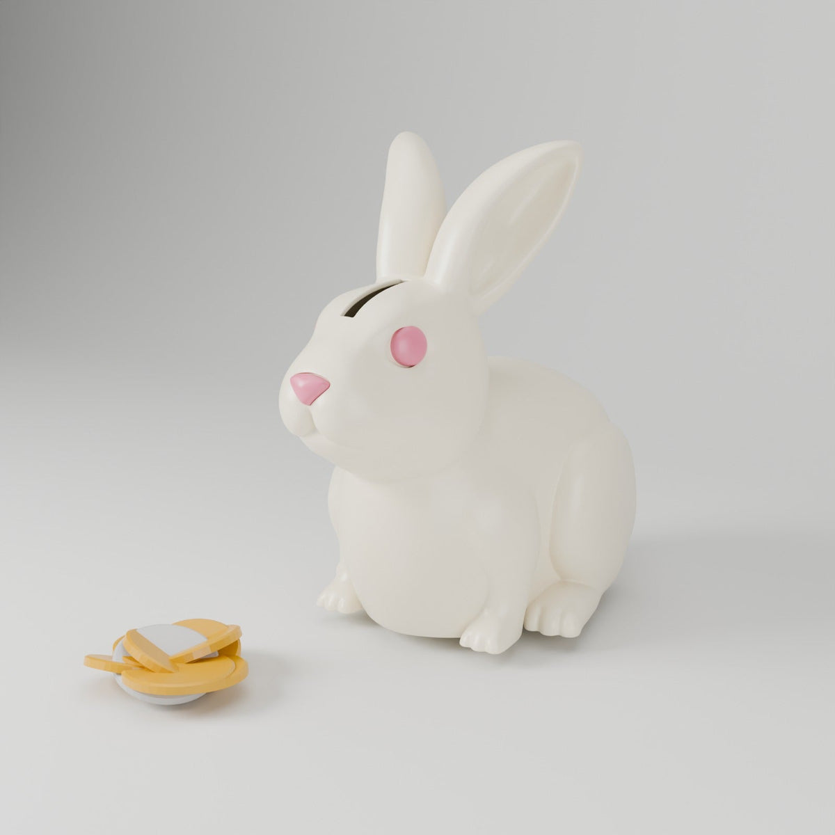 Bunny Piggy Bank – Cute Rabbit Coin Bank - Northern Foundry