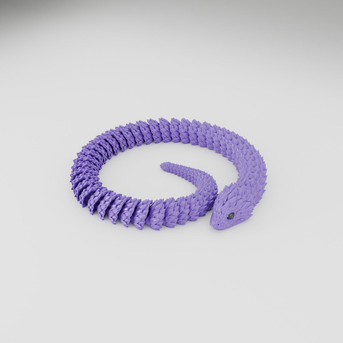 Bush Viper Articulated Snake – Flexible Spiky Snake Fidget Toy - Northern Foundry