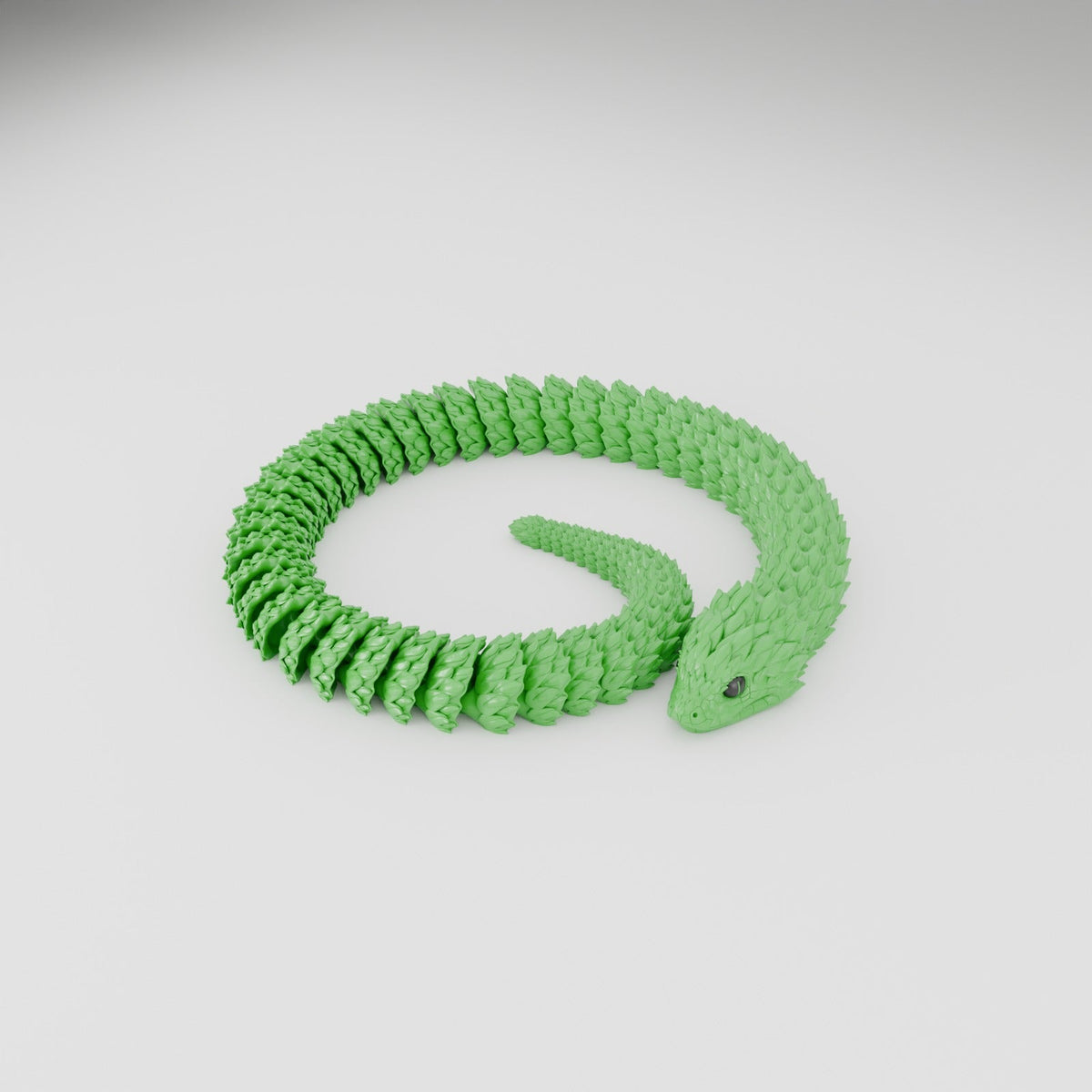 Bush Viper Articulated Snake – Flexible Spiky Snake Fidget Toy - Northern Foundry