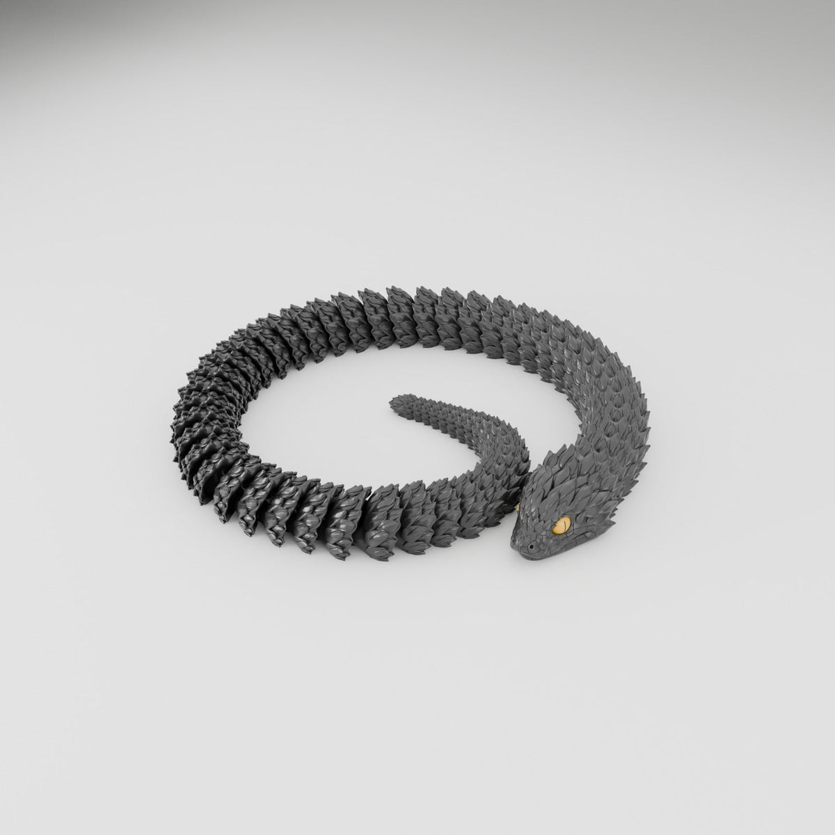 Bush Viper Articulated Snake – Flexible Spiky Snake Fidget Toy - Northern Foundry