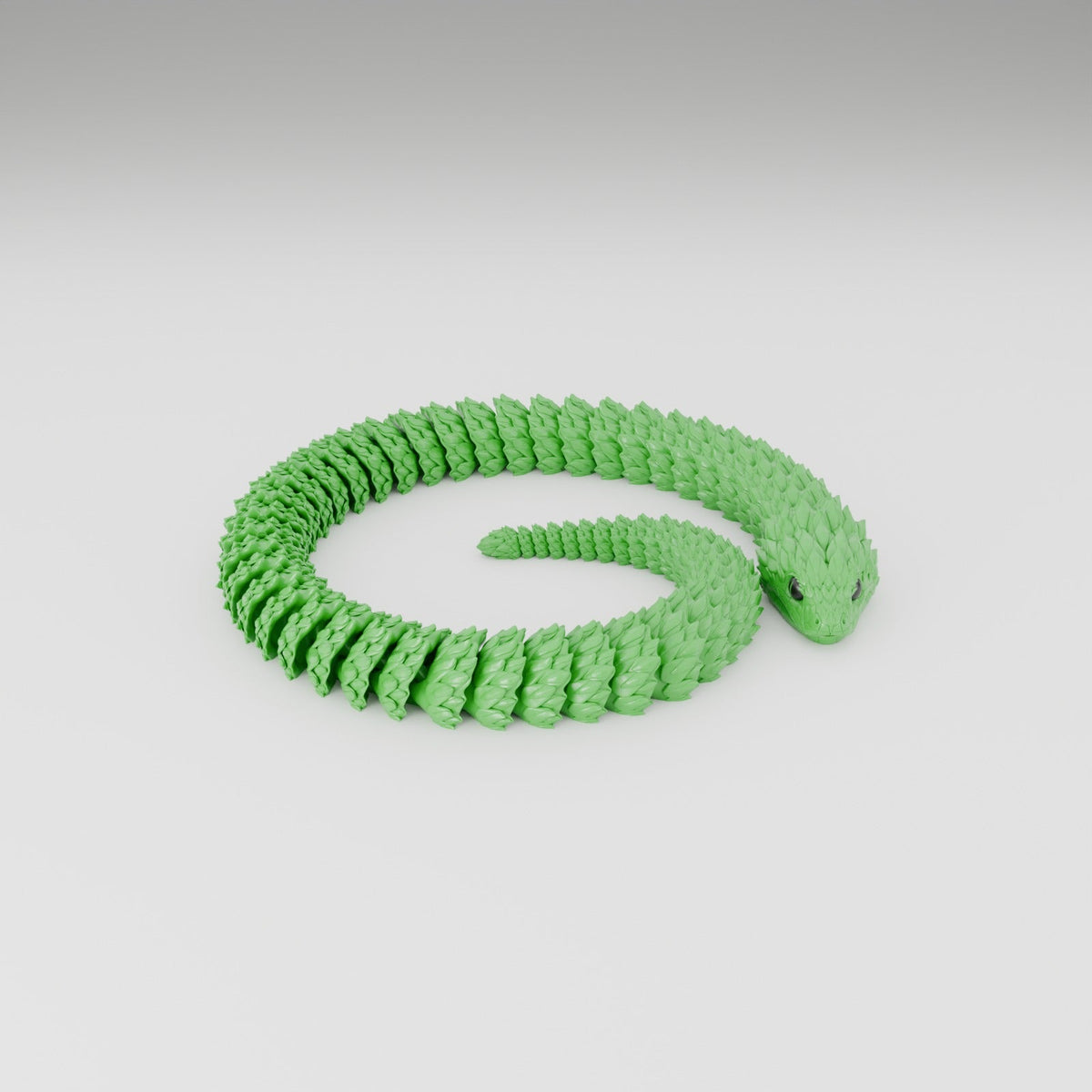 Bush Viper Articulated Snake – Flexible Spiky Snake Fidget Toy - Northern Foundry