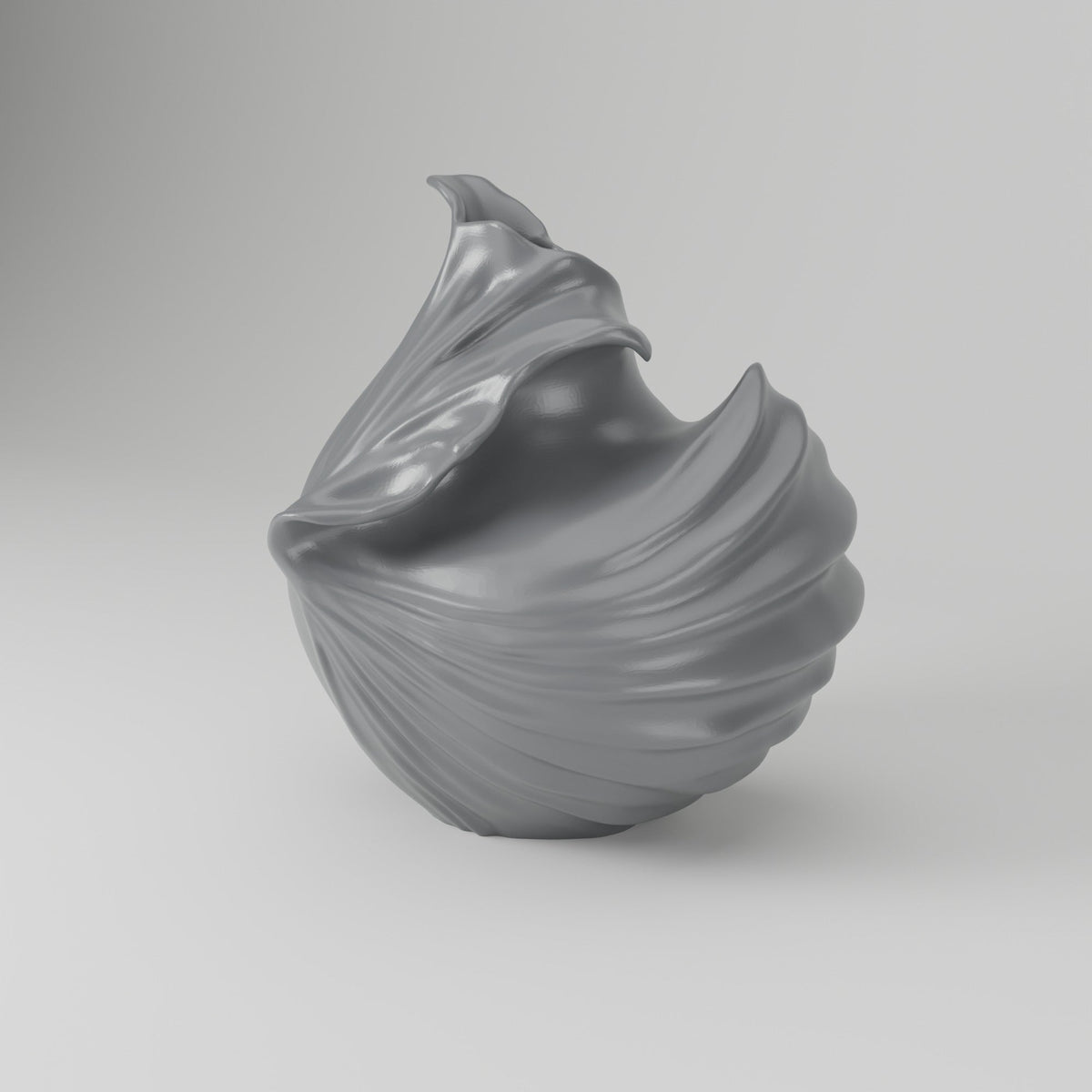 Calypso Shell Vase – Modern Sculptural Vase - Northern Foundry