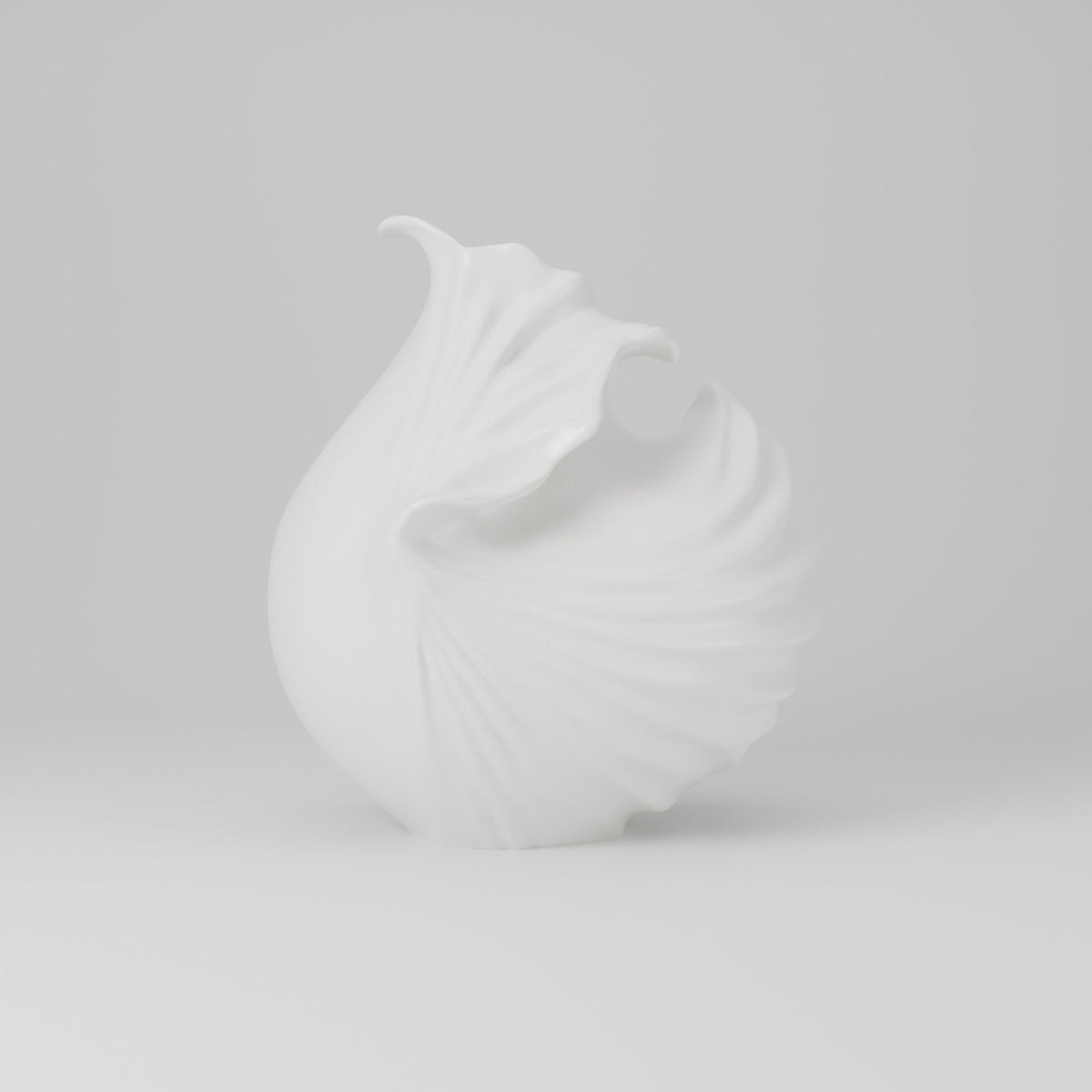 Calypso Shell Vase – Modern Sculptural Vase - Northern Foundry