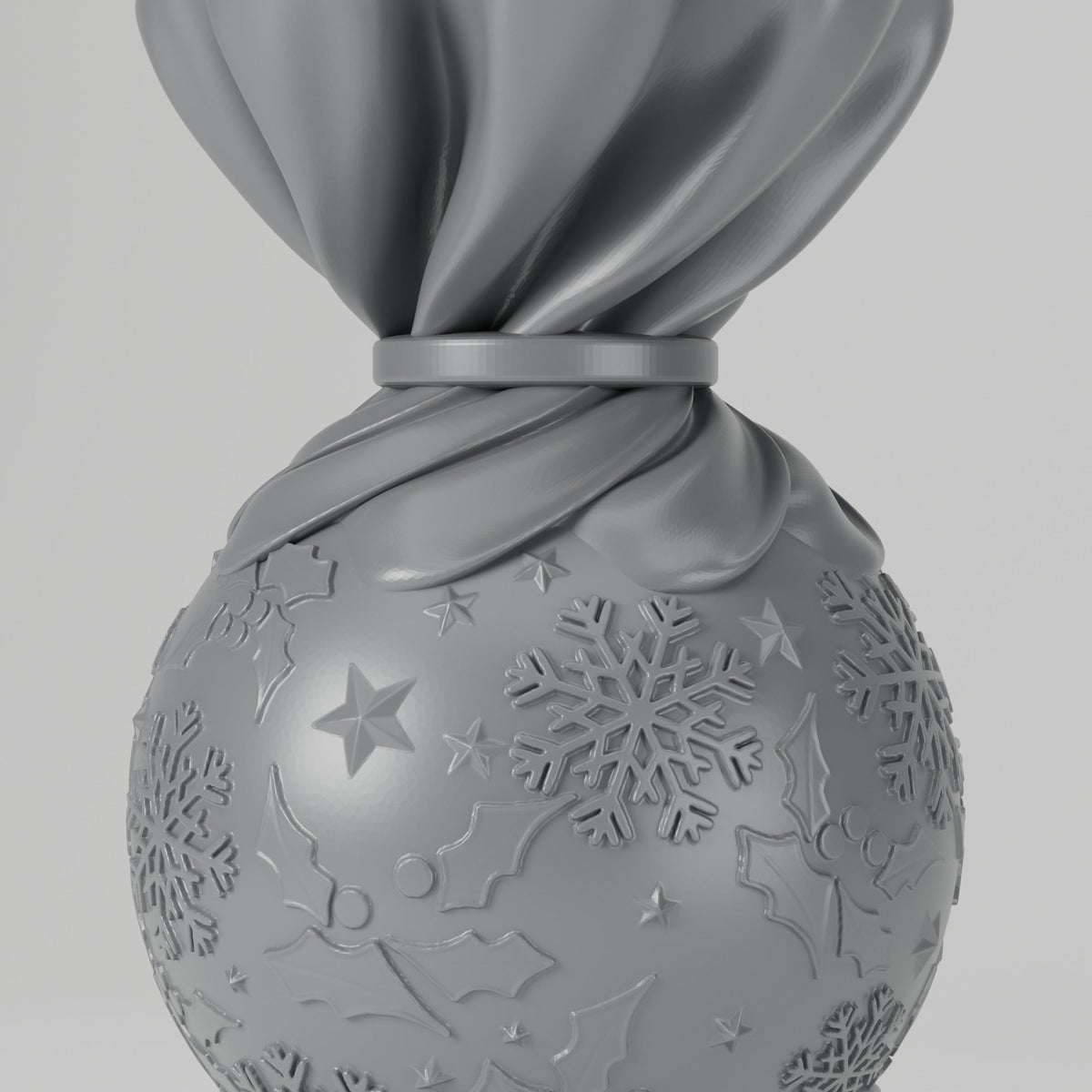 Candy Wrapper Christmas Vase – Festive Holiday Flower Vase - Northern Foundry