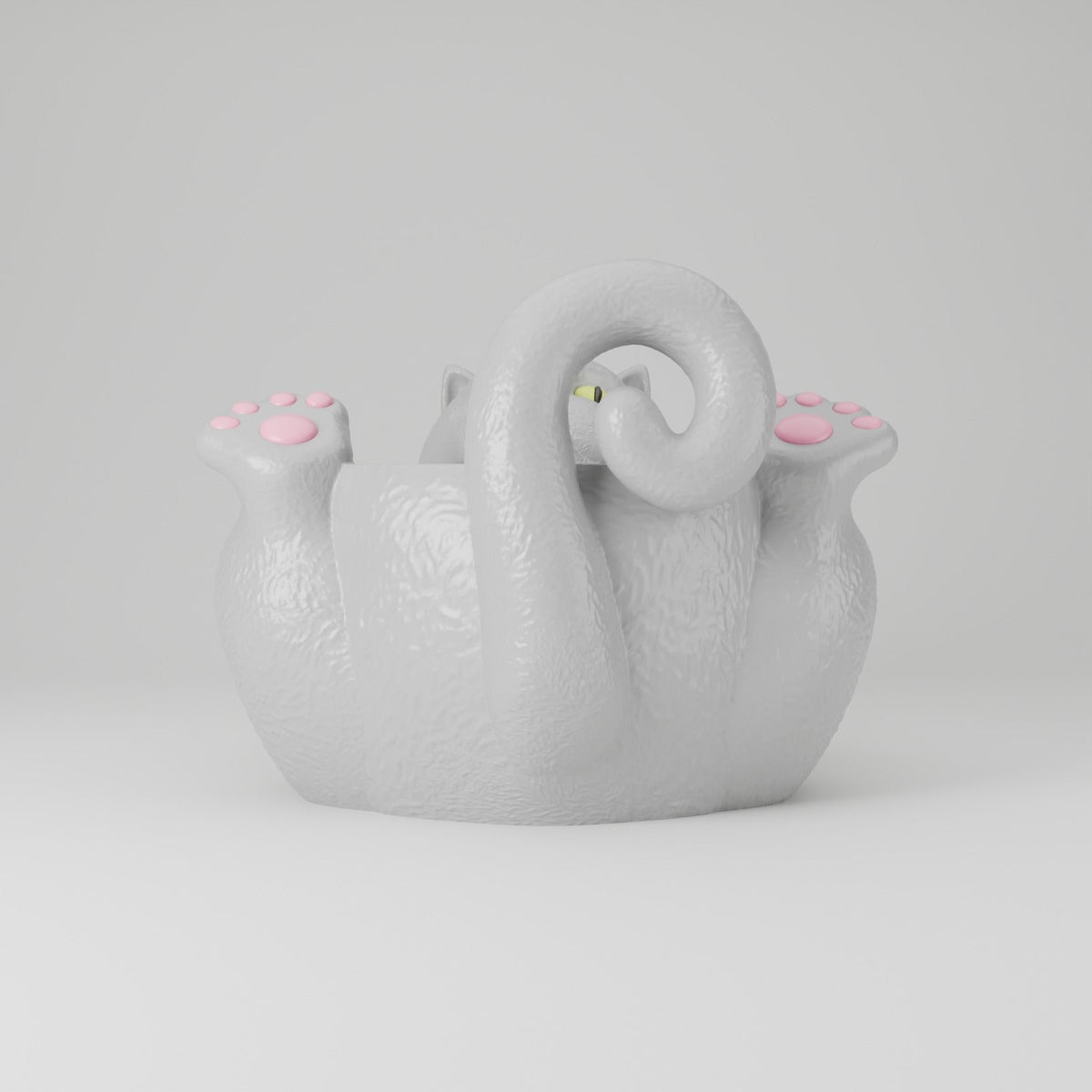 Cat Yarn Bowl – Playful Kitty Knitting & Crochet Yarn Holder - Northern Foundry