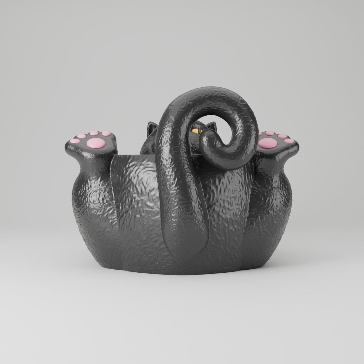 Cat Yarn Bowl – Playful Kitty Knitting & Crochet Yarn Holder - Northern Foundry