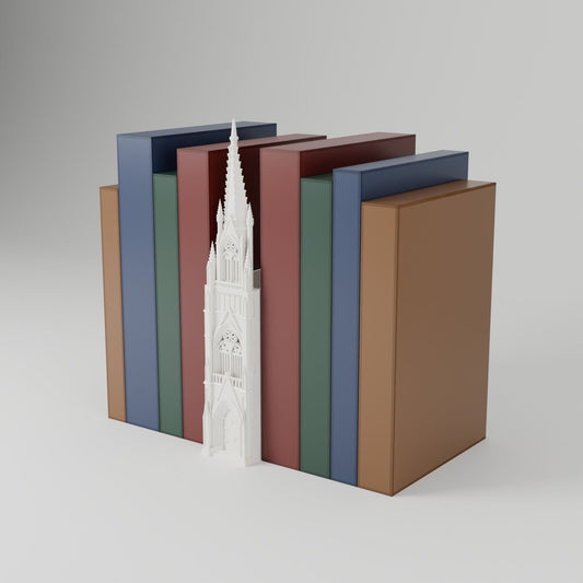 Cathedral Book Nook – Gothic Cathedral Spire Bookshelf Insert - Northern Foundry
