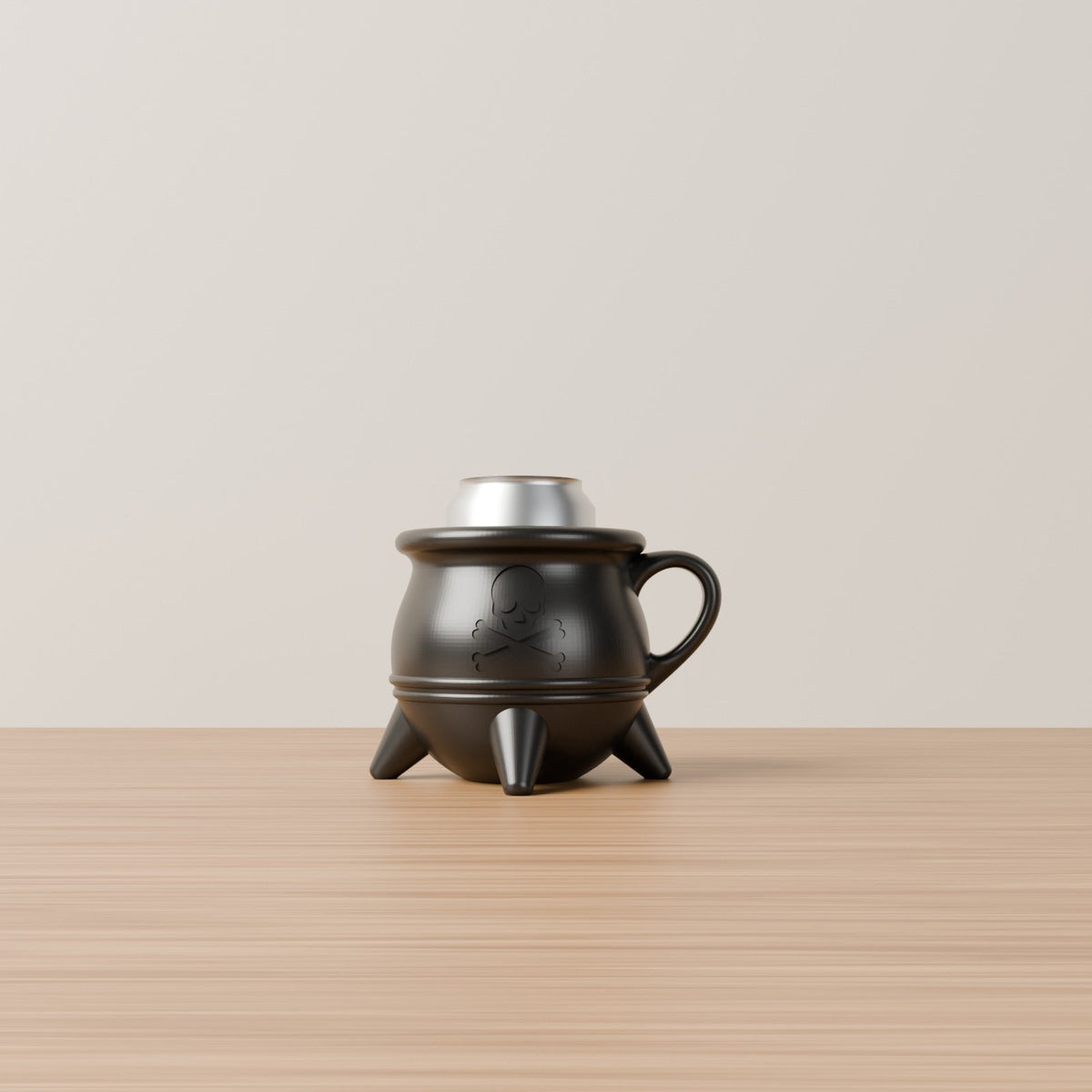 Cauldron Can Holder – Witch's Cauldron Can Koozie with Handle, Halloween Drink Holder - Northern Foundry