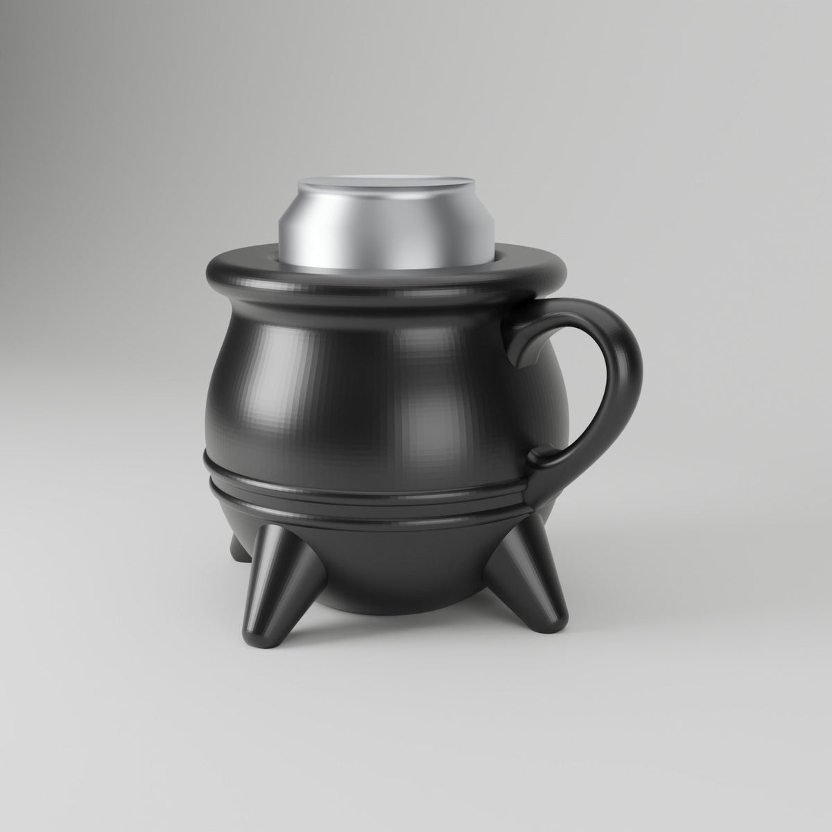 Cauldron Can Holder – Witch's Cauldron Can Koozie with Handle, Halloween Drink Holder - Northern Foundry
