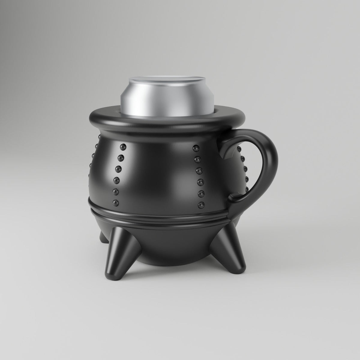 Cauldron Can Holder – Witch's Cauldron Can Koozie with Handle, Halloween Drink Holder - Northern Foundry