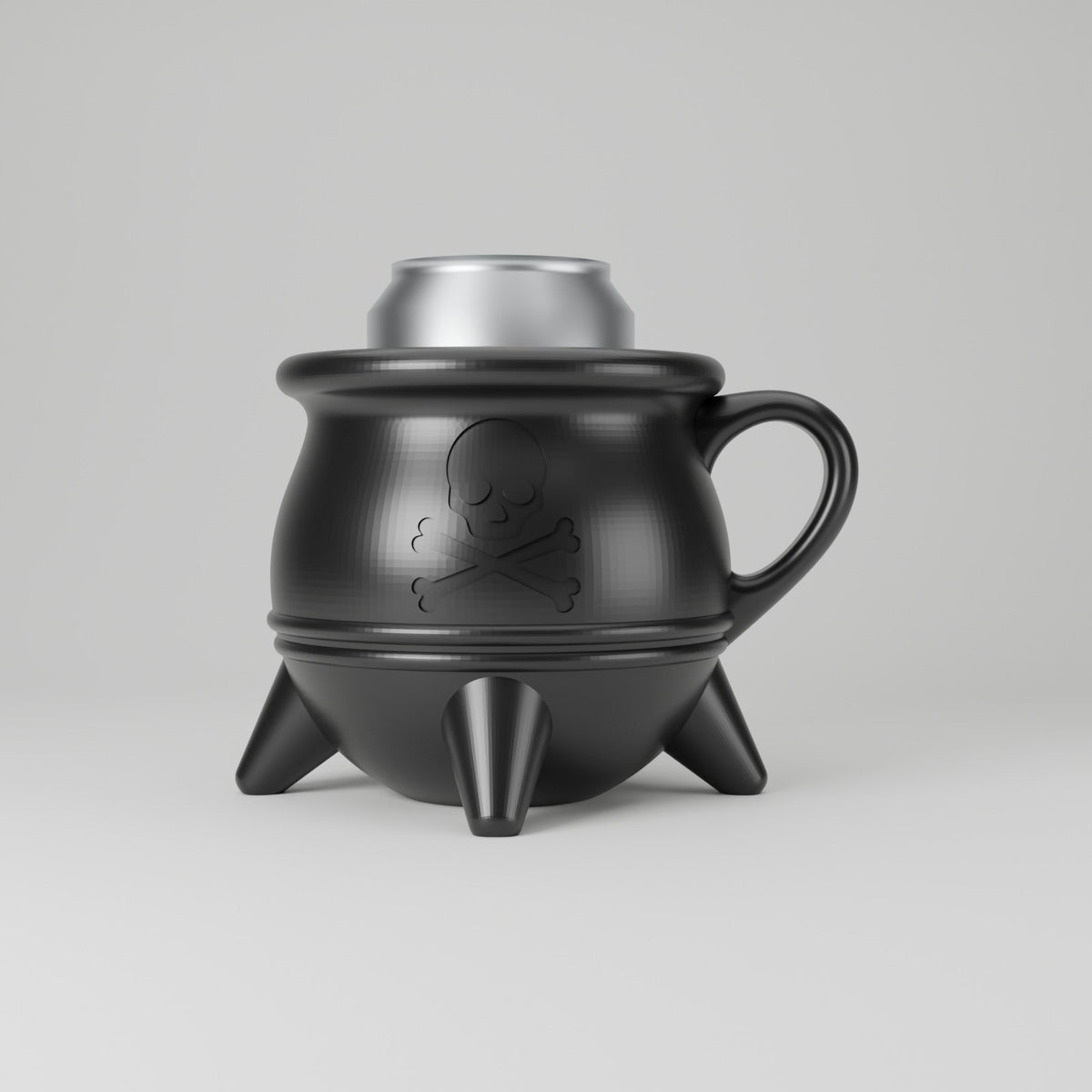 Cauldron Can Holder – Witch's Cauldron Can Koozie with Handle, Halloween Drink Holder - Northern Foundry