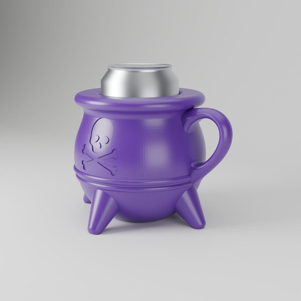 Cauldron Can Holder – Witch's Cauldron Can Koozie with Handle, Halloween Drink Holder - Northern Foundry